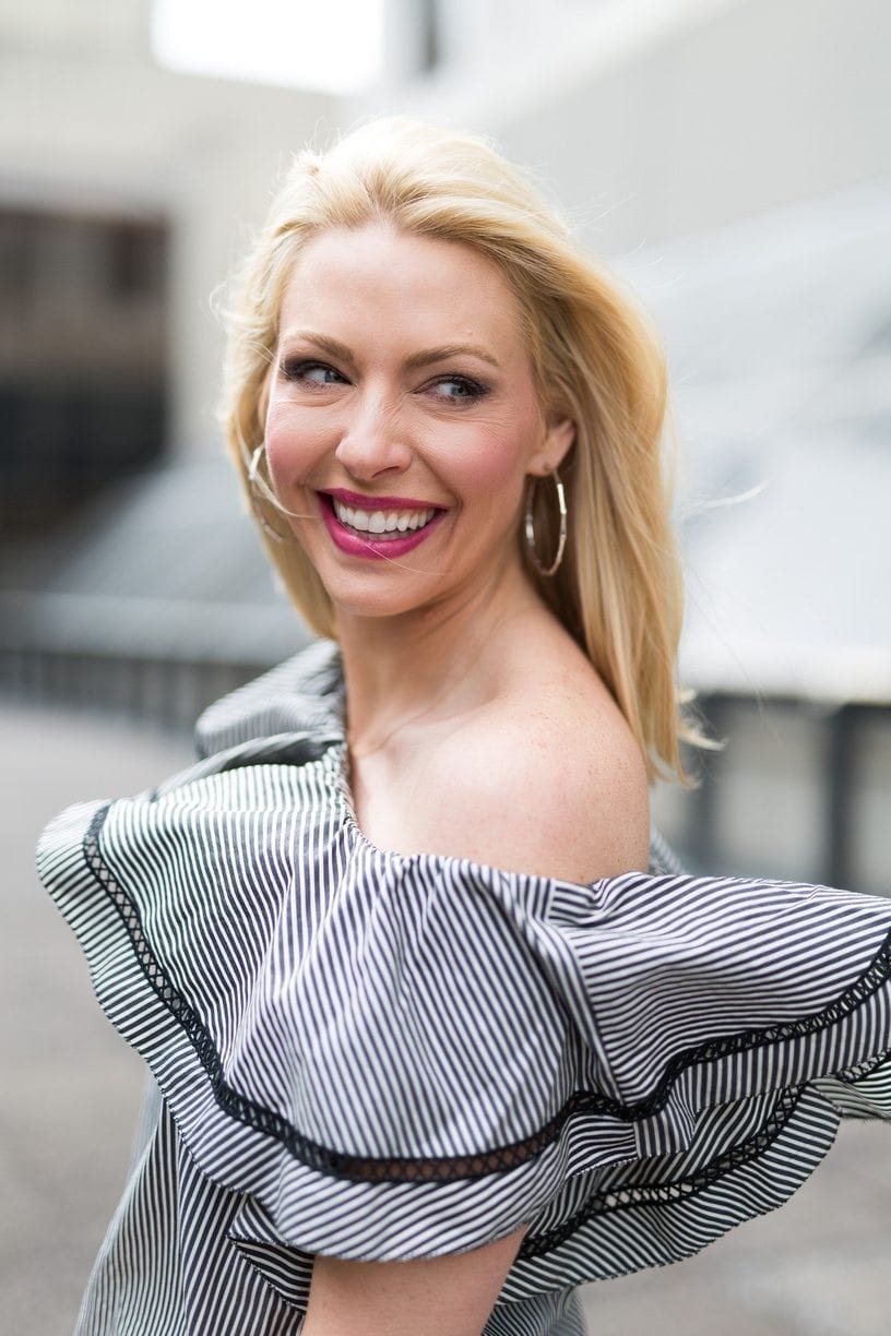 off the shoulder look