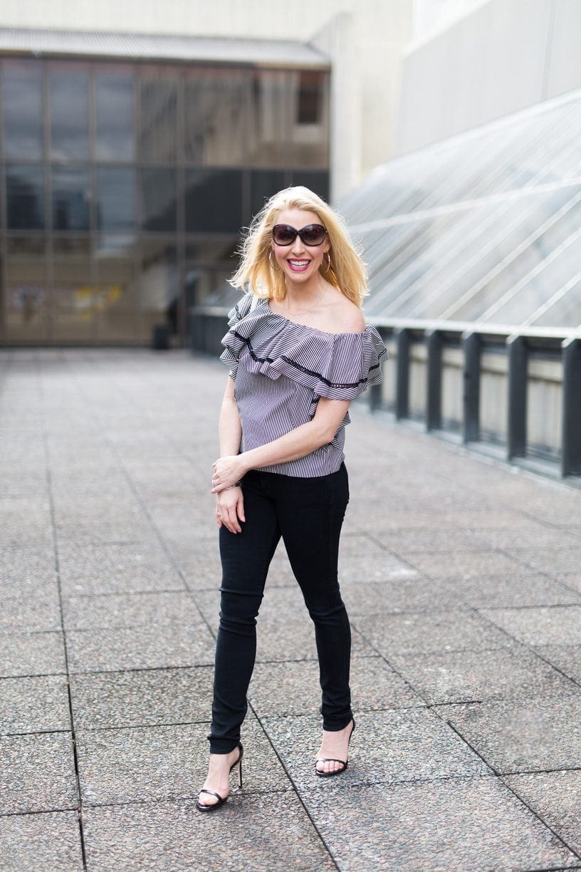 Rachel Zoe Ruffle Top