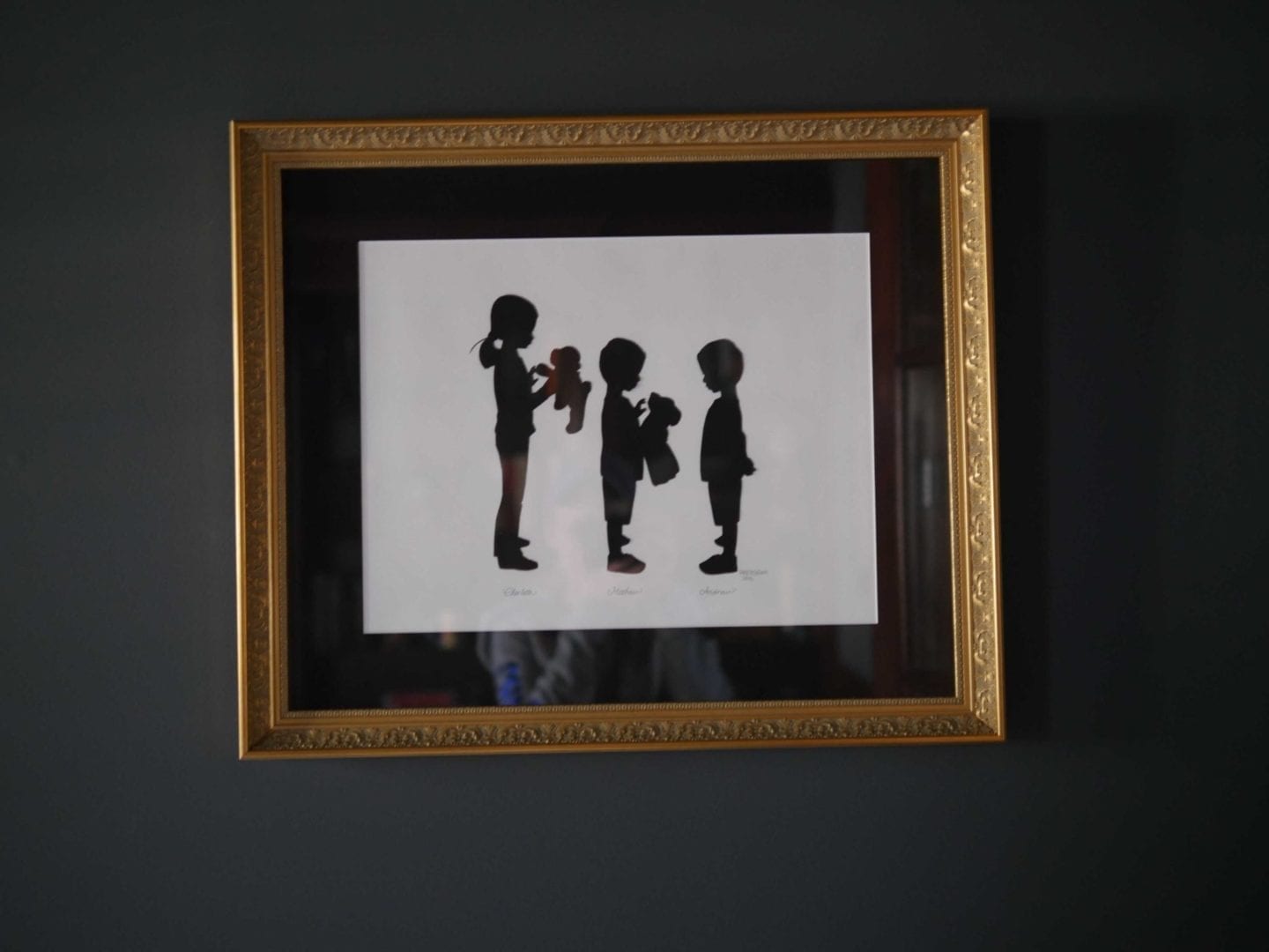 Cardboard silhouettes. Unique and pretty things to hang on a wall!