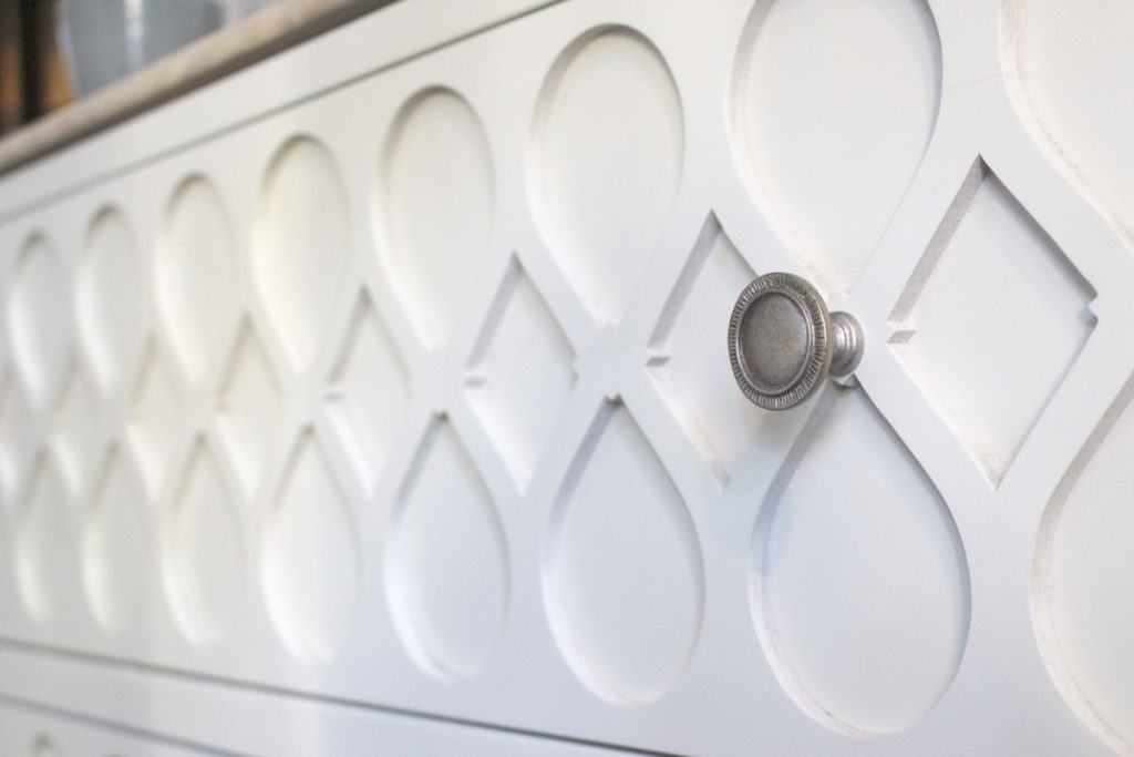 Hickory White Console