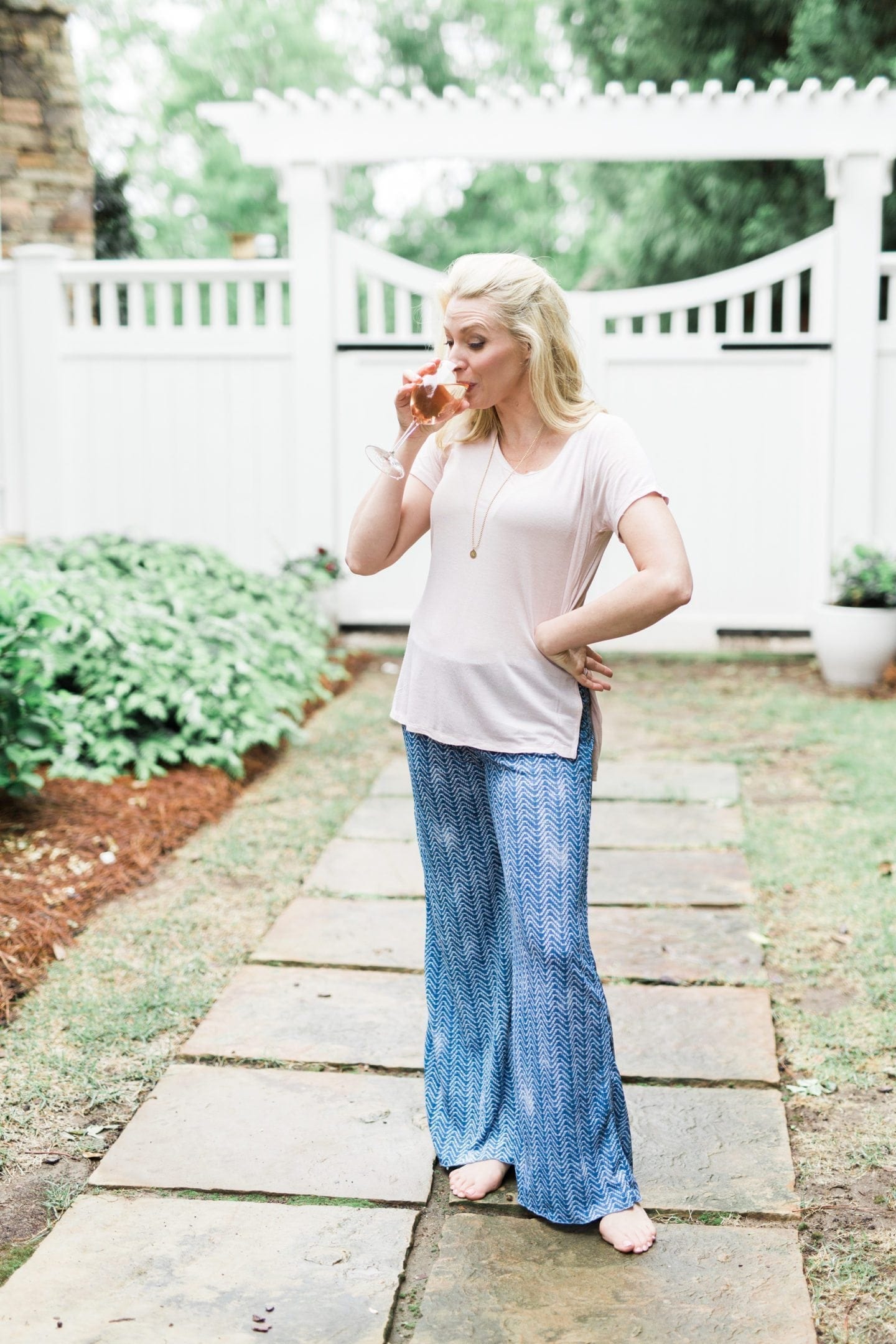 Comfy clothes for home. Rose everyday and South Moon Under store opening. 