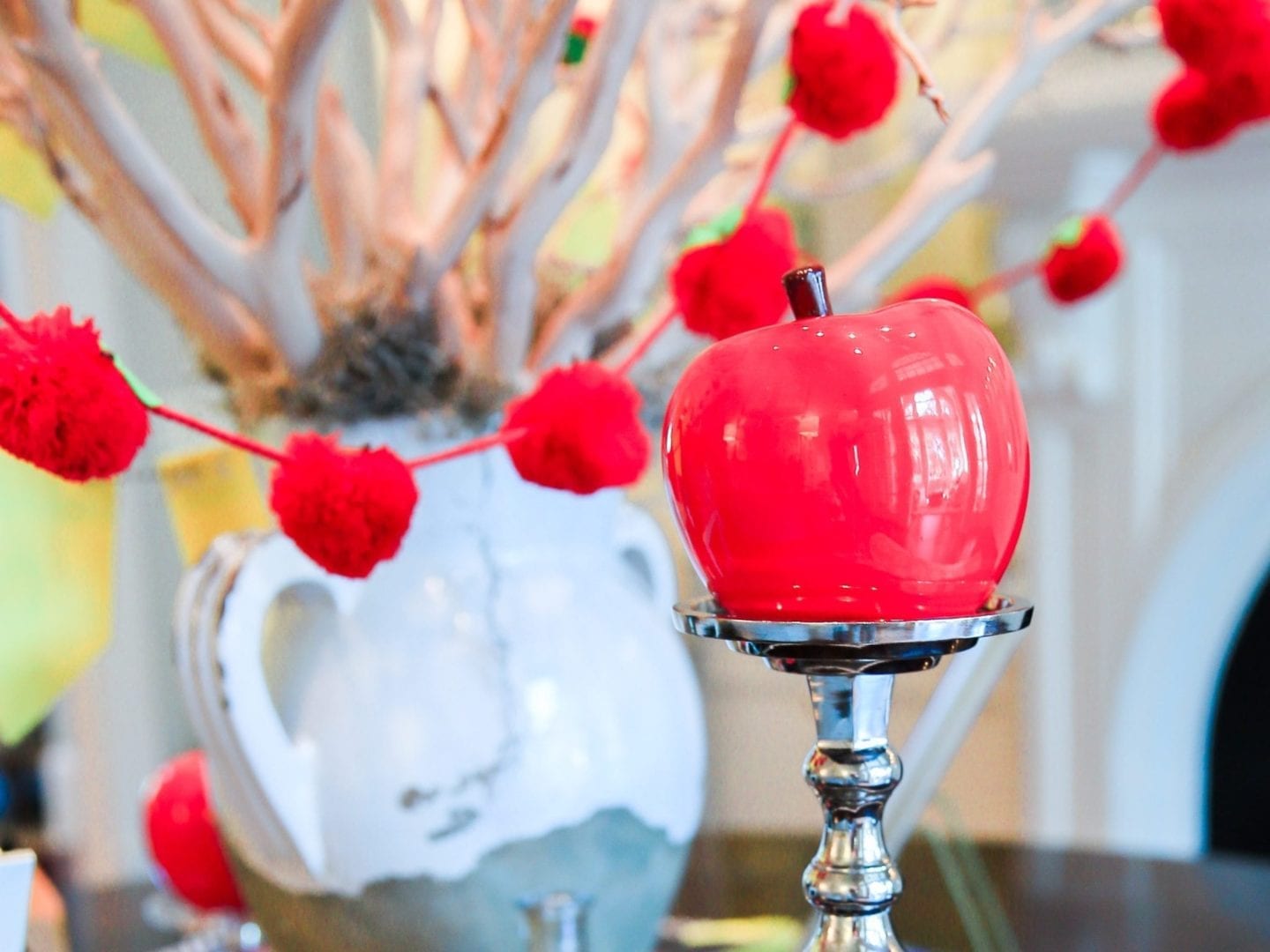 Oversized apple