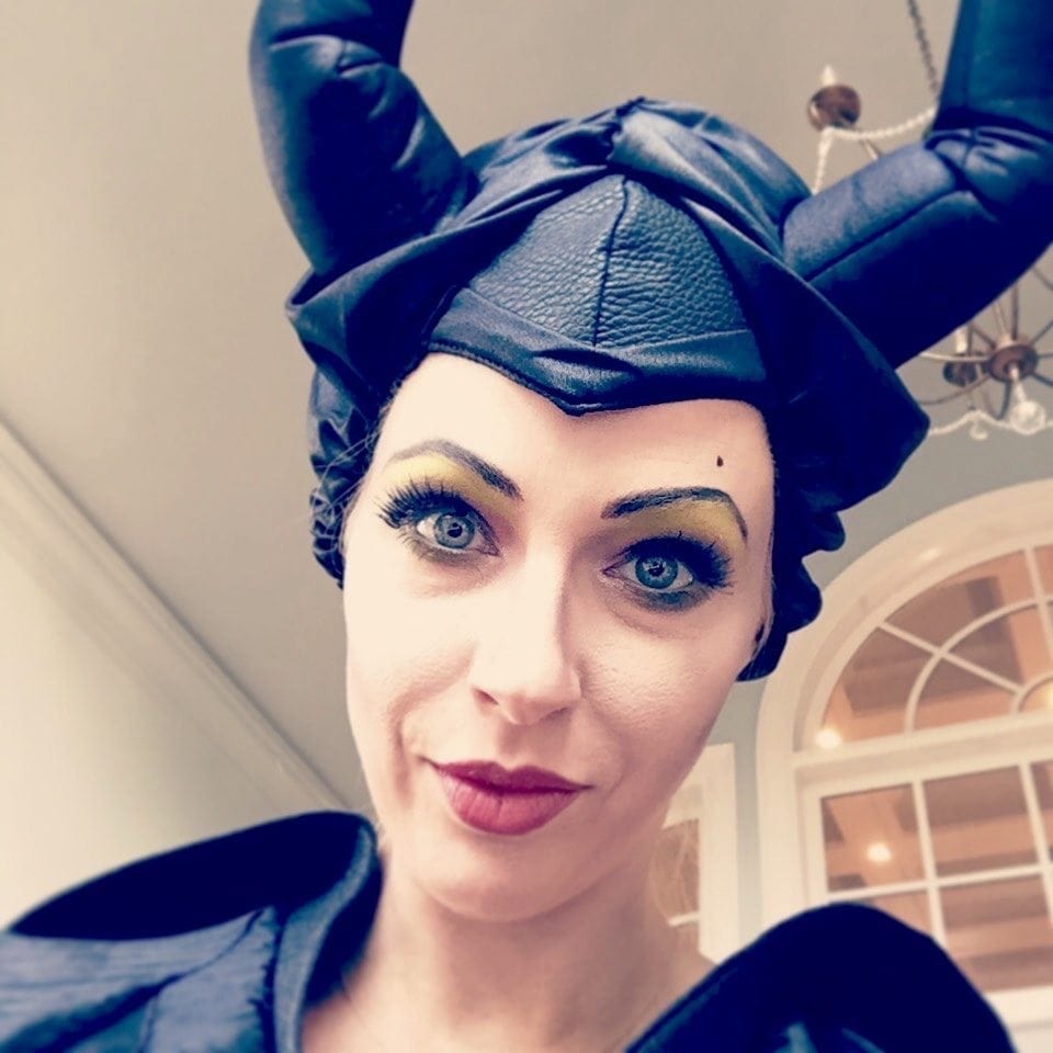Diy Maleficent Costume Maleficent Makeup Tutorial Bluegraygal