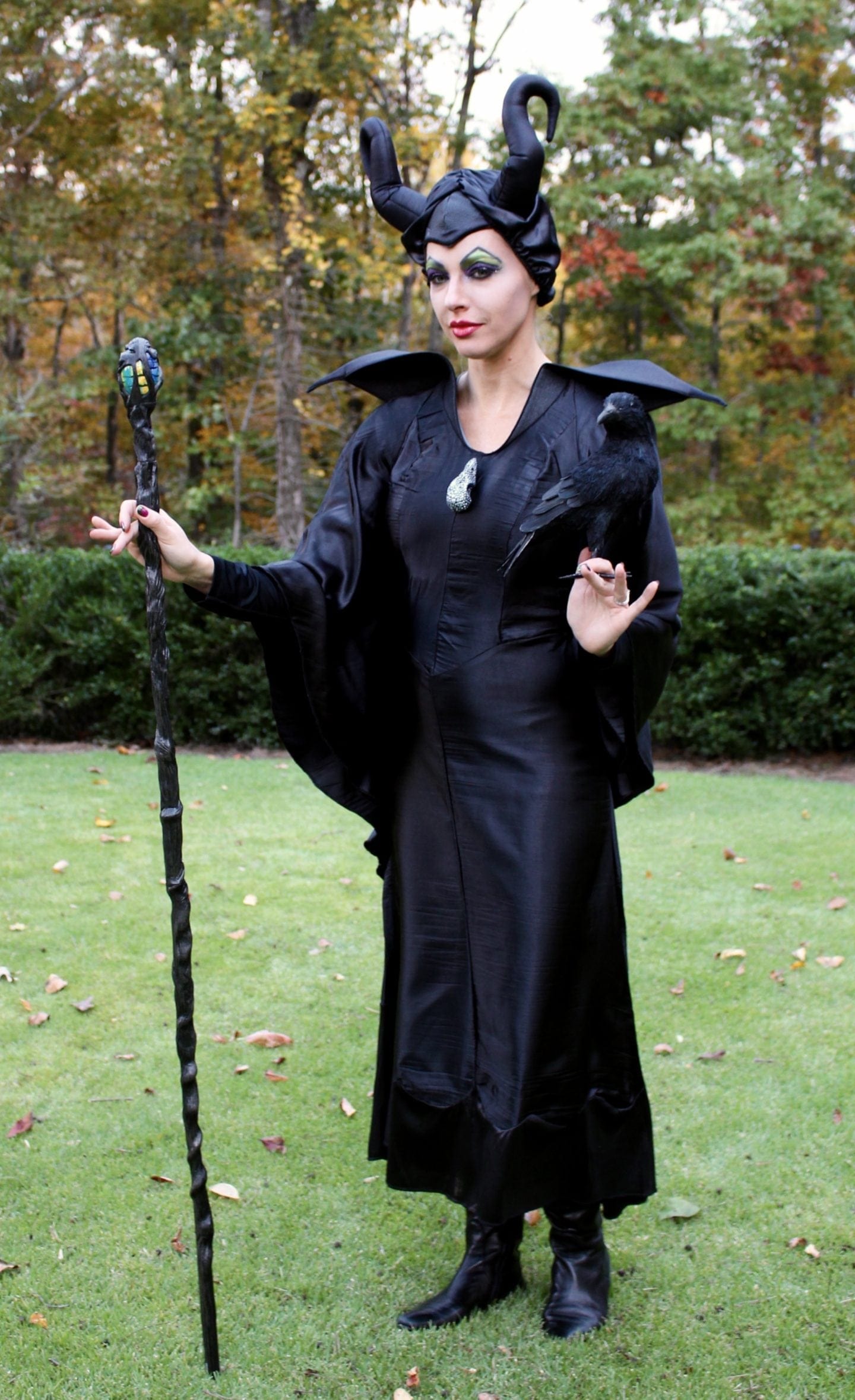 In a Hurry? A Quick & Cheap Maleficent Costume!