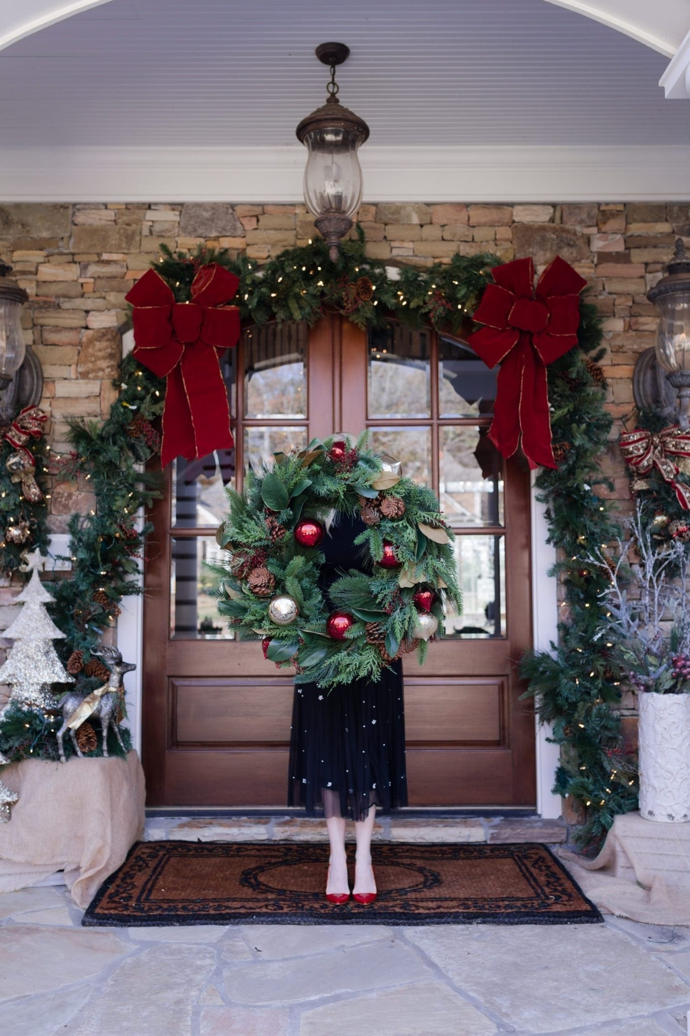 Frontgate Wreaths Bluegraygal