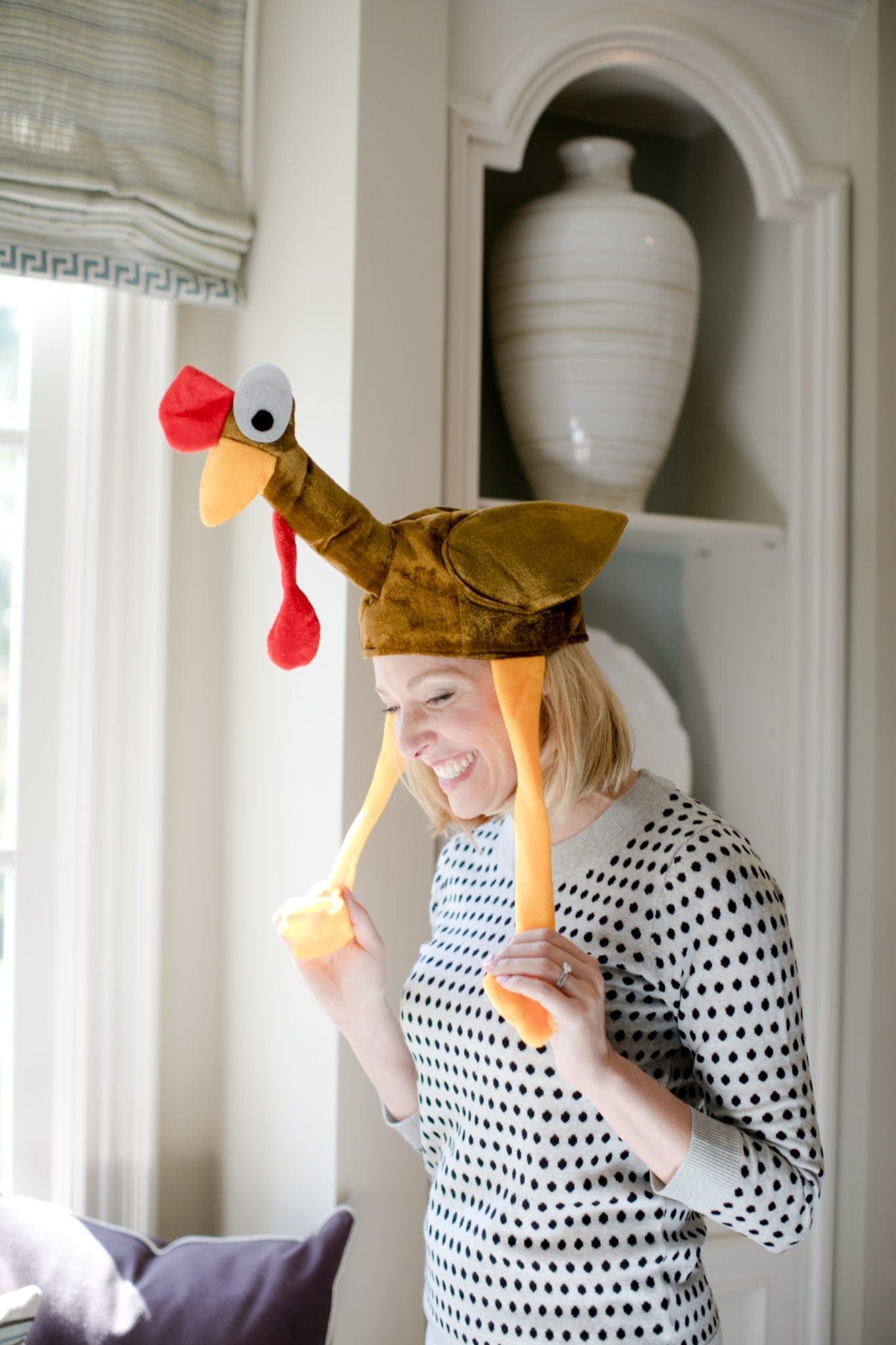 Thanksgiving Turkey Hat. What to wear to a turkey trot!