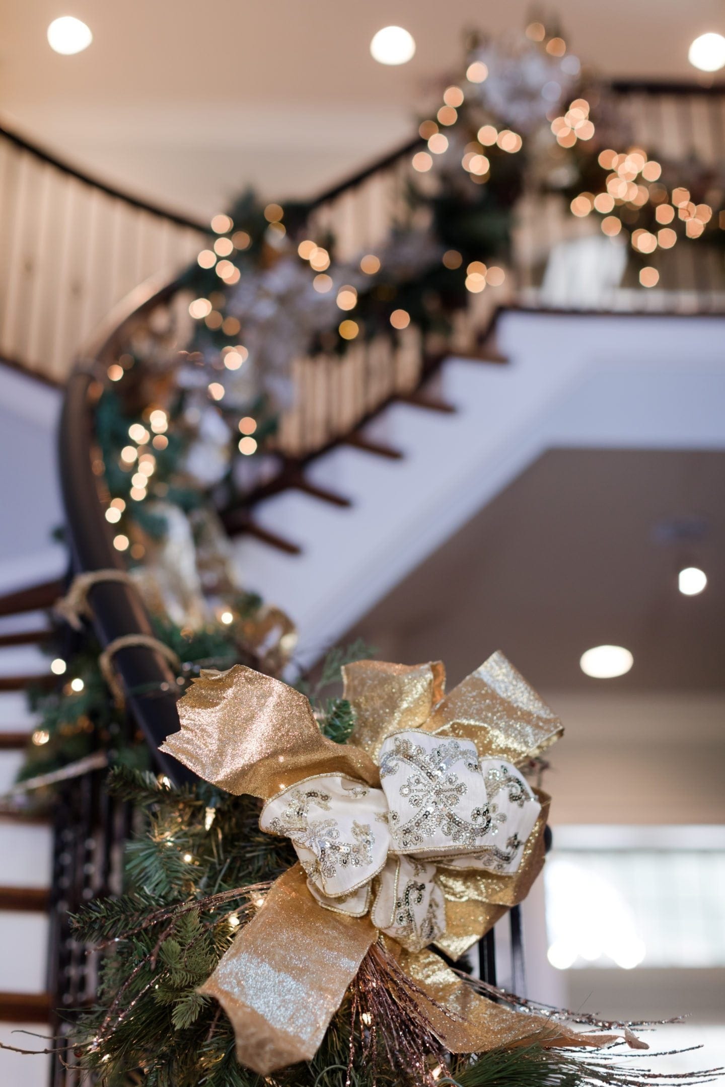 House Christmas Decoration Home Tour grand & timeless! bluegraygal