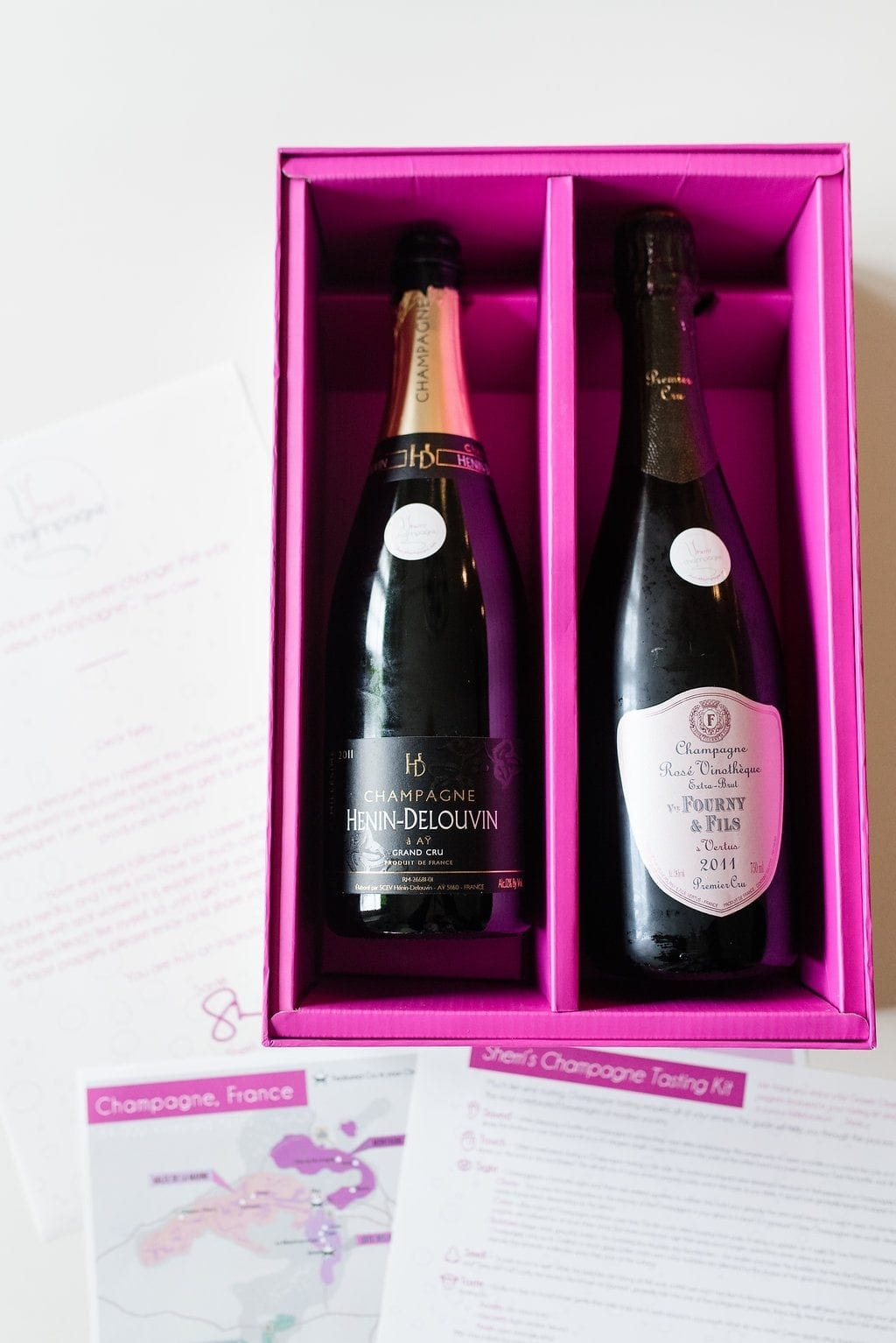 Grower producer champagne. Hard to get champagne in the United States. Great gift idea for wine lovers.