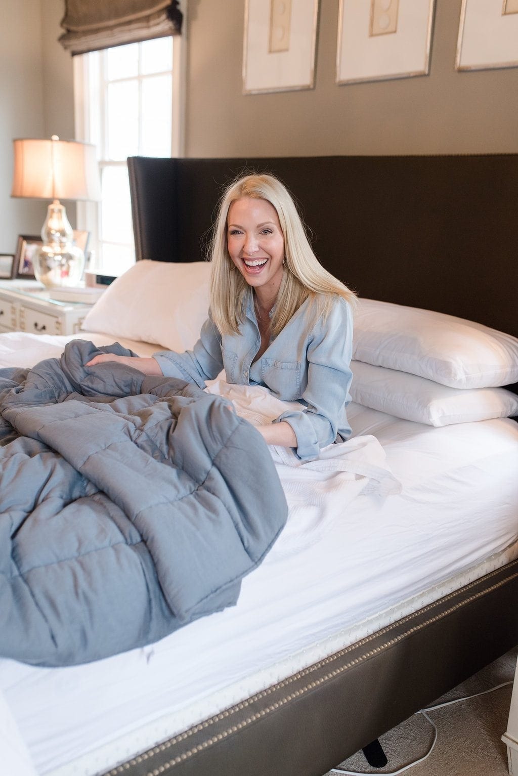 What is a Weighted Blanket & Why I Love Mine for Sleeping | bluegraygal