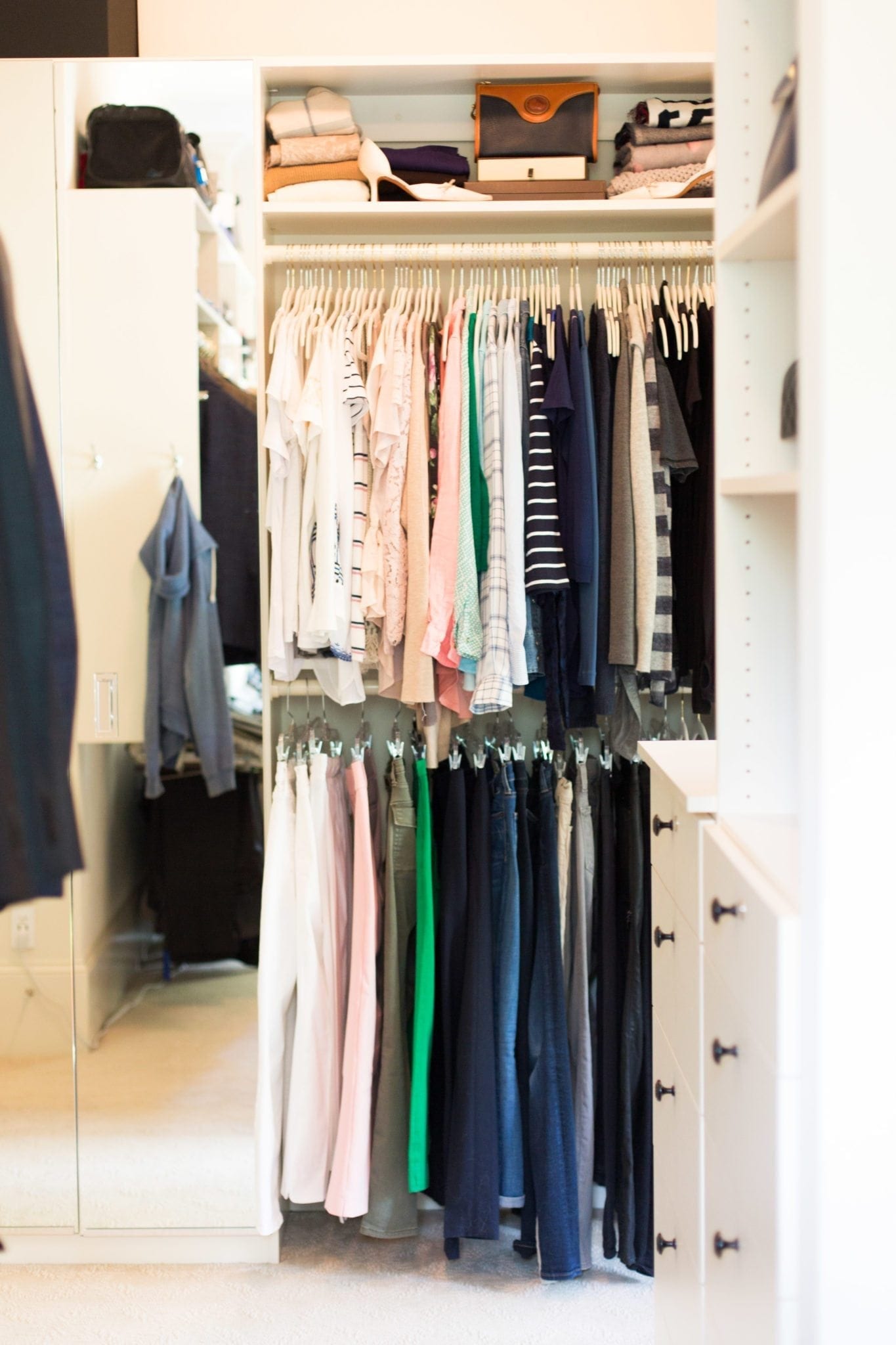 California Closets Atlanta and advice to better arrange closets.