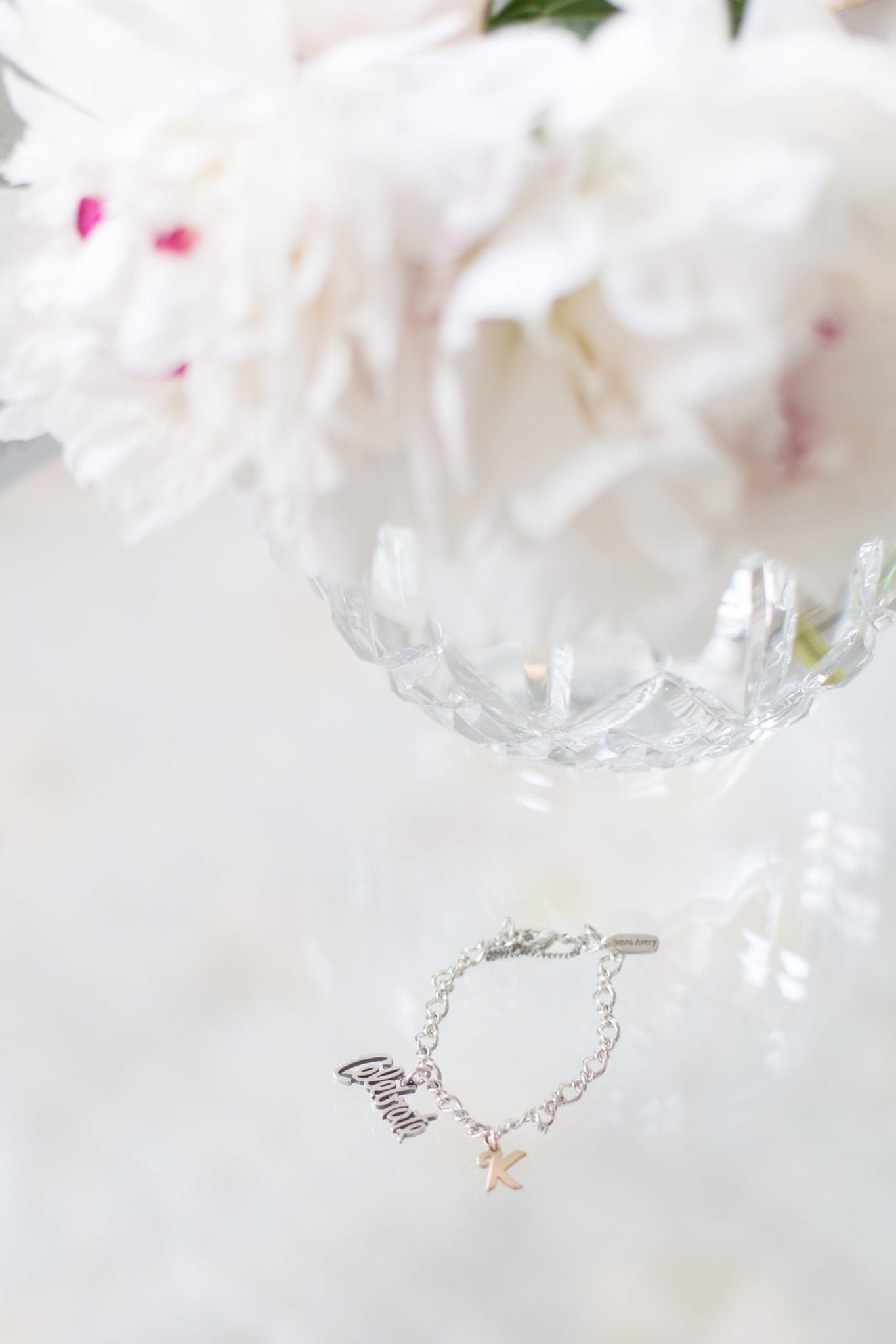 James Avery letter charms. Charm bracelets and charm necklaces.