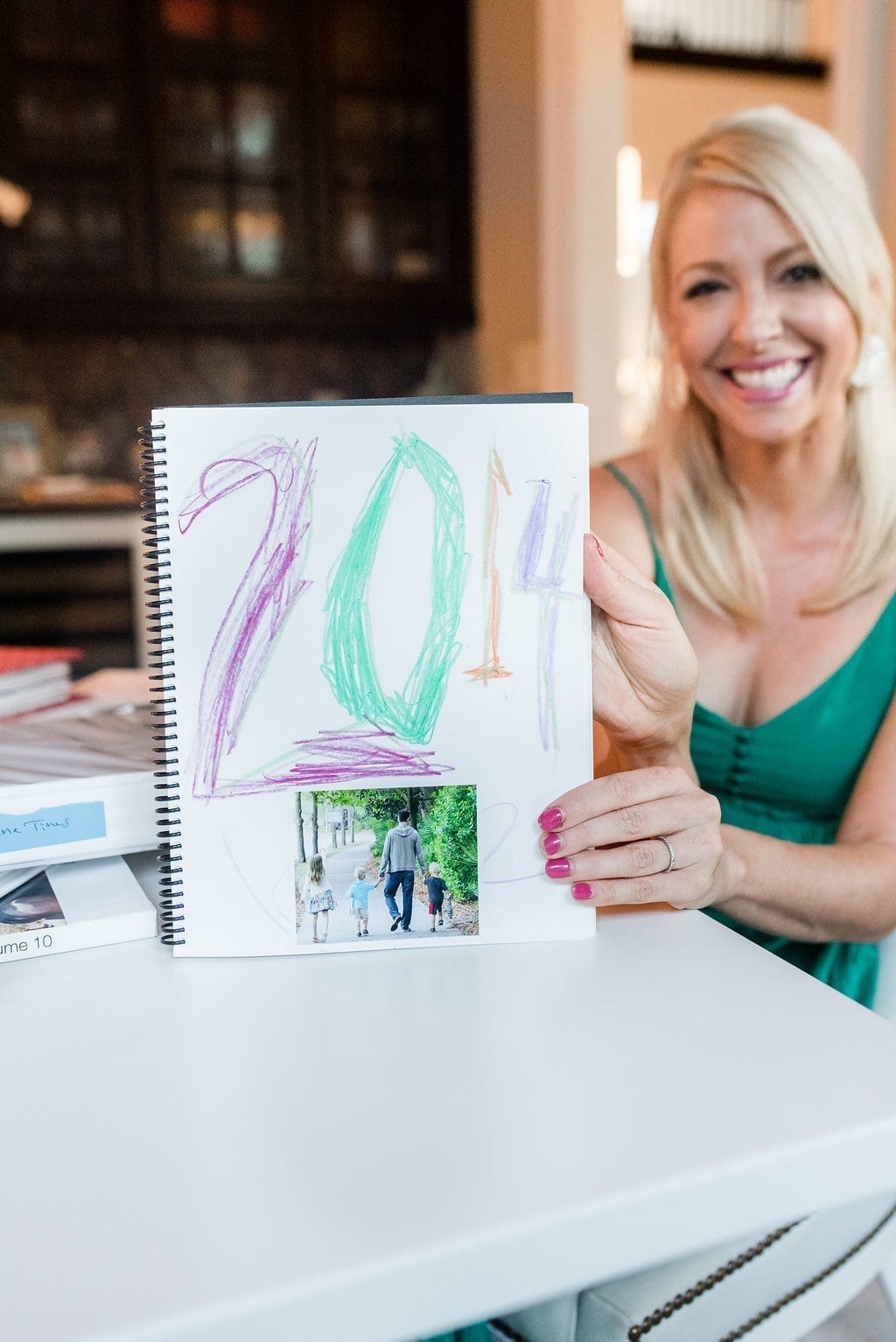 Organize your cards for birthdays or Father's Day! A great sentimental keepsake for notes from your children.