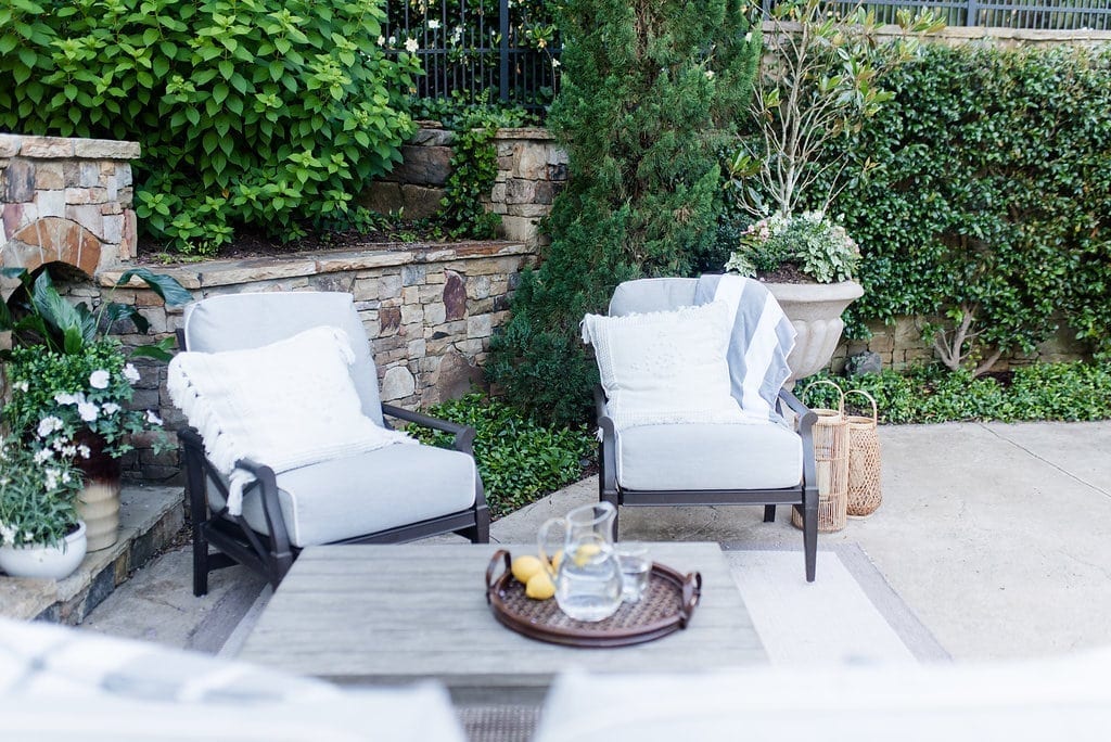 Andover collection from Woodard Furniture.