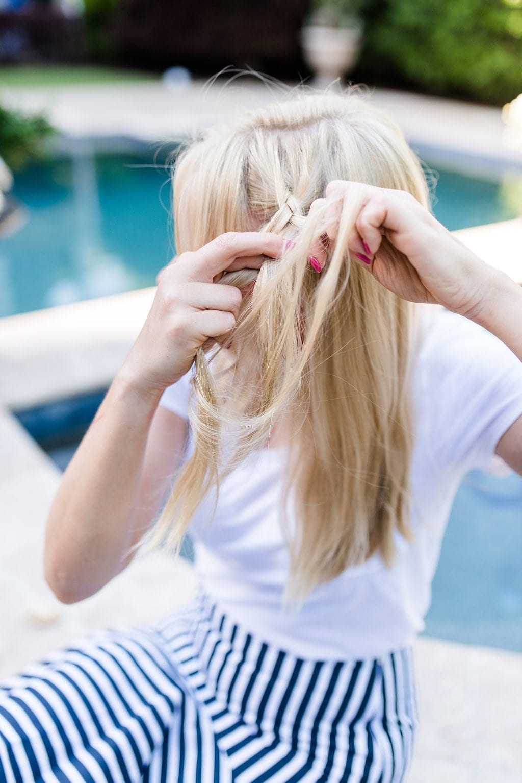 How to braid your hair for summer.