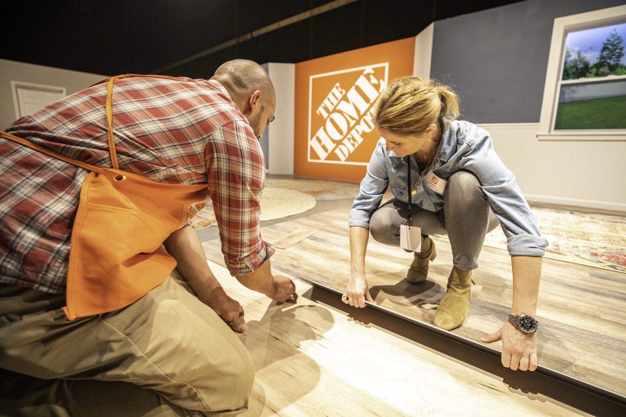 How to put floors in yourself. Tips from The Home Depot for flooring.