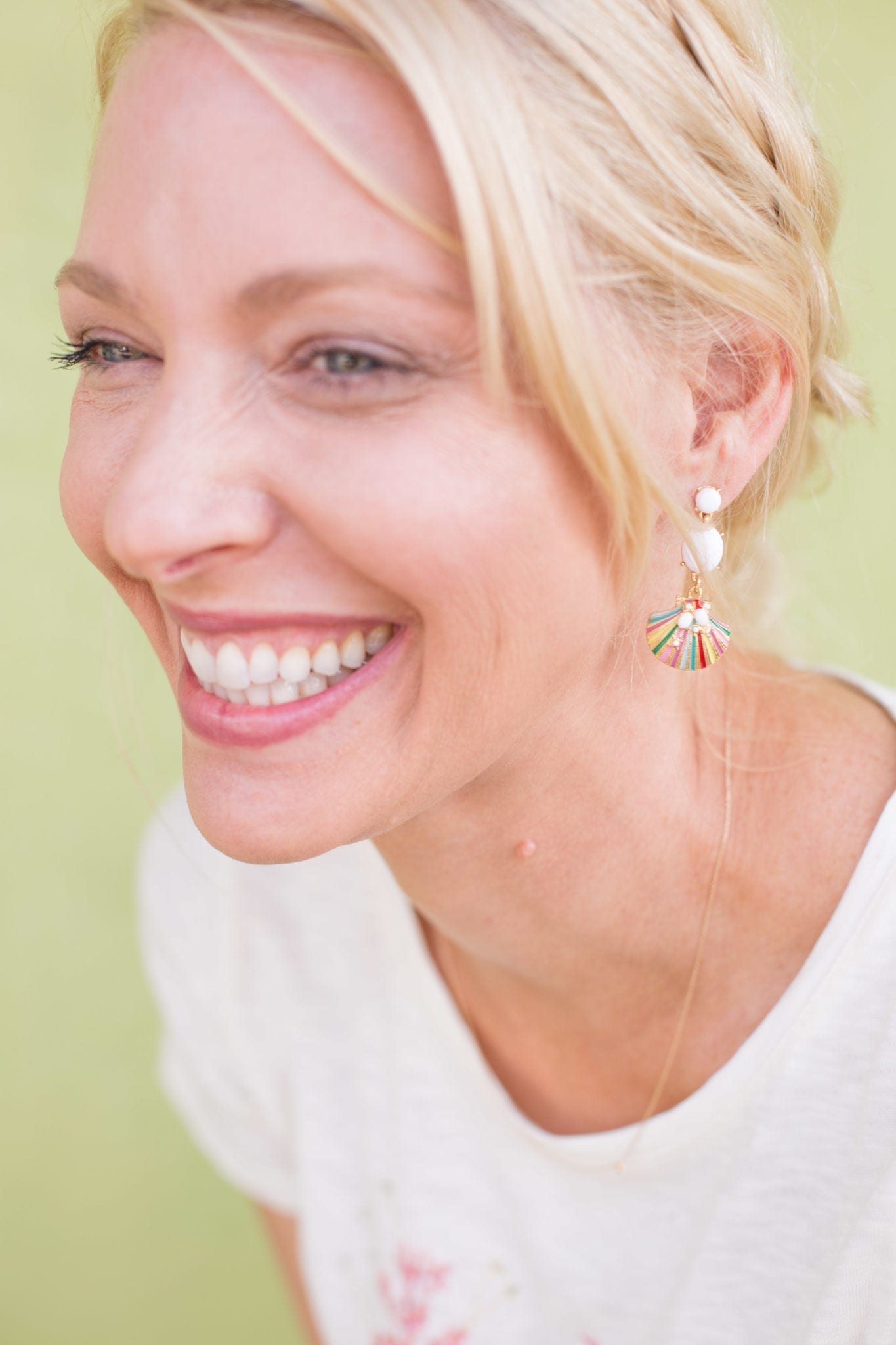 Atlanta blogger Kelly Page, bluegrayga, for Talbots.