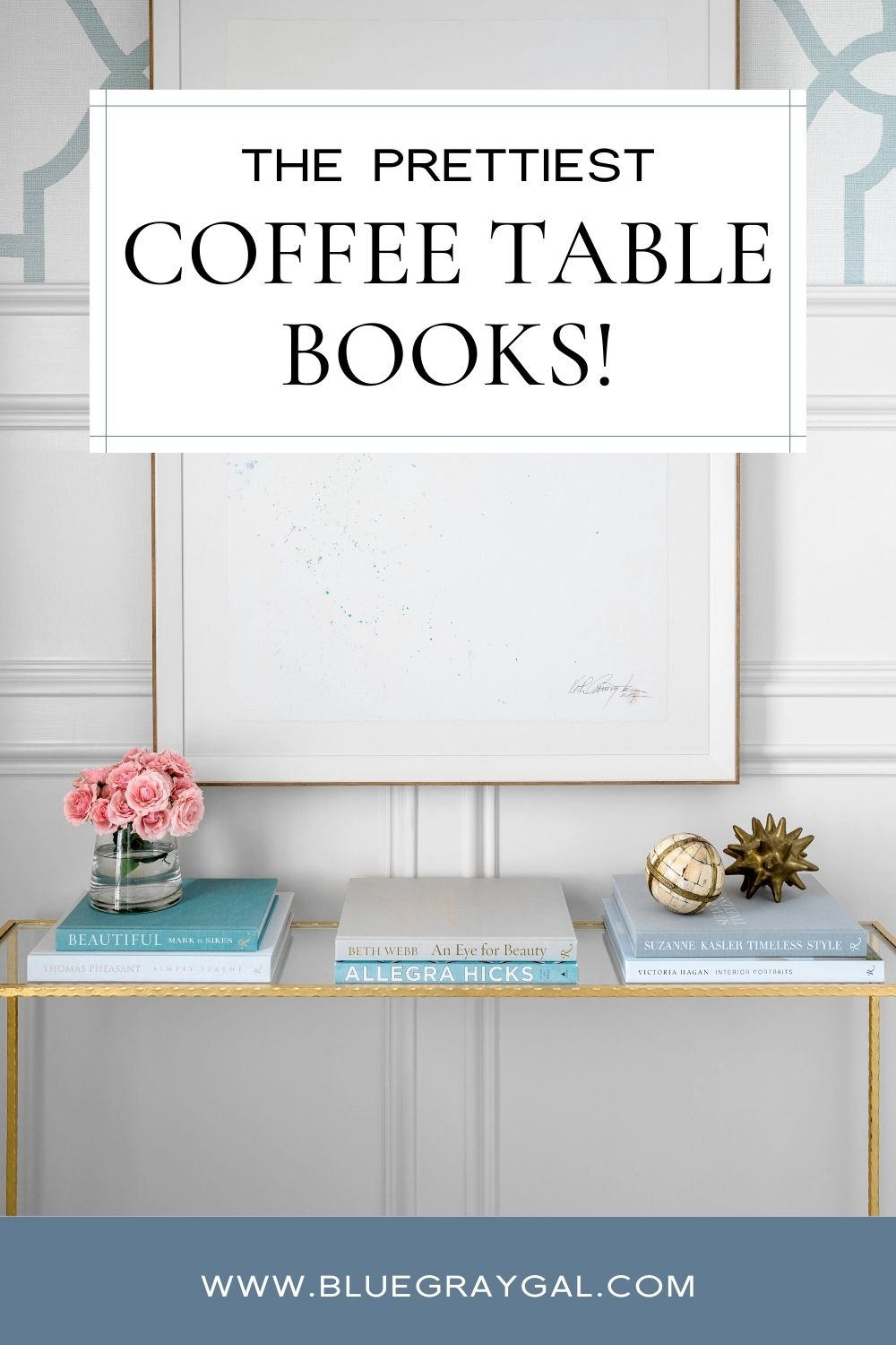 If you're wondering how to style shelves, then you'll want these decor coffee table books to finish the look or make your coffee table look amazing!