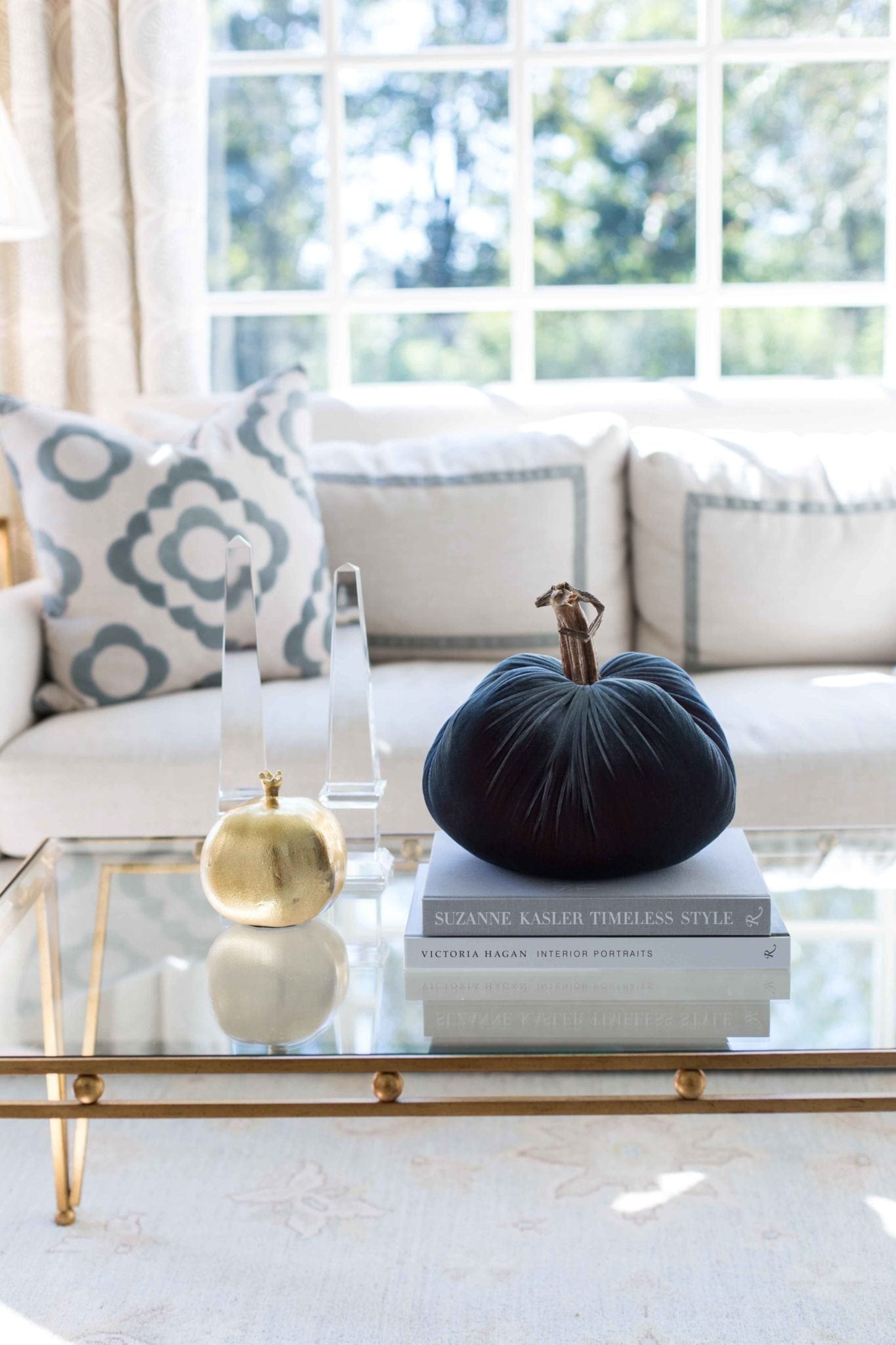 Plush Pumpkin velvet pumpkin exclusive for bluegraygal. Elegant and simple fall decor with a hint of rustic elegance! Gorgeous as a home decor decoration for the fall season or for setting a Thanksgiving table!