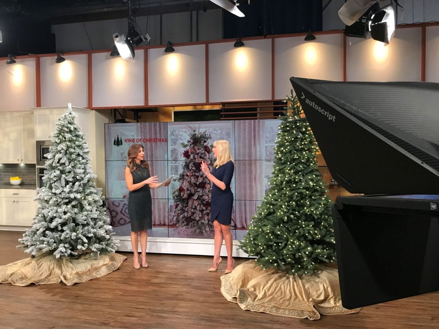 King of Christmas Trees. NBCs "Atlanta and Company" segment on artificial Christmas trees.