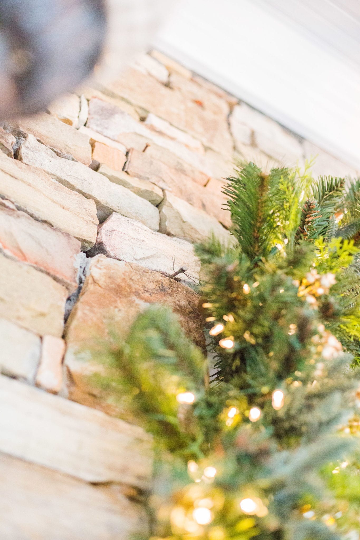 How To Hang Garland Outside Bluegraygal how-to-hang-garland-outside-bluegraygal