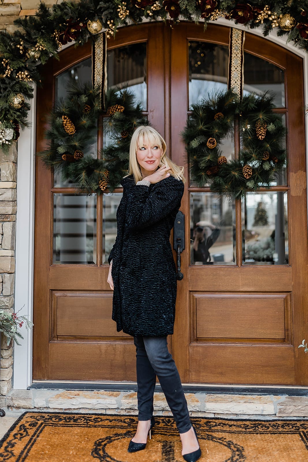 Black Formal Coat - elegant and super, super soft!