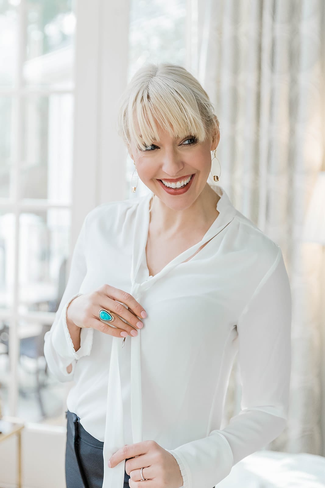 James Avery statement jewelry for 2018. A gorgeous piece of jewelry with an eye catching pop of turquoise color!