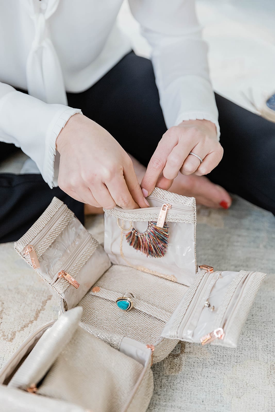 PurseN is the jewelry case that all of the Kardashians use! It's so easy to organize and keep your jewelry safe and tangle free!