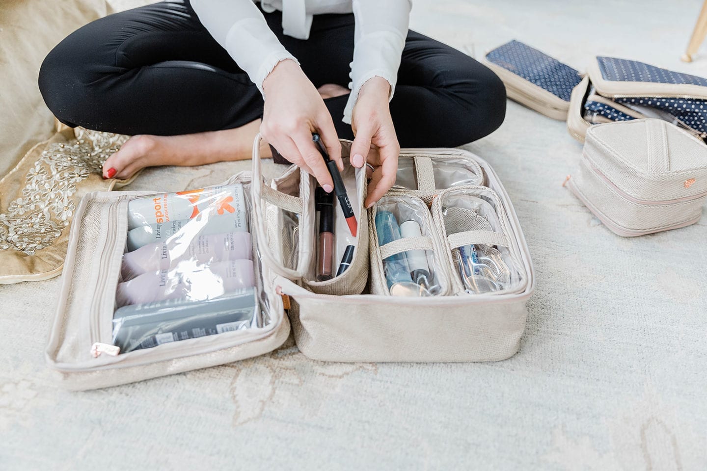 Travel cases the Kardashians use