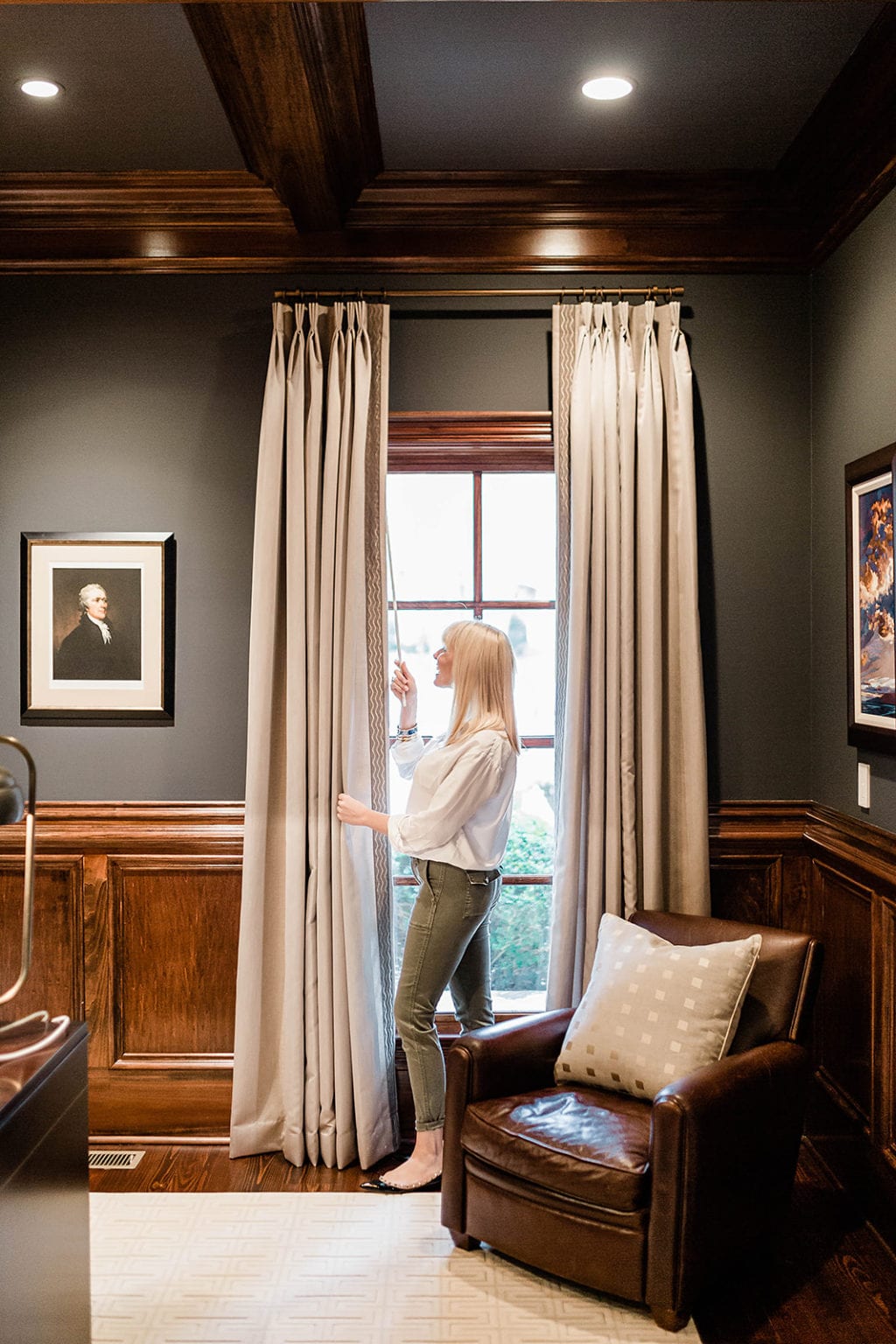 Plantation Shutters or Drapes? Don't Freak Out! bluegraygal