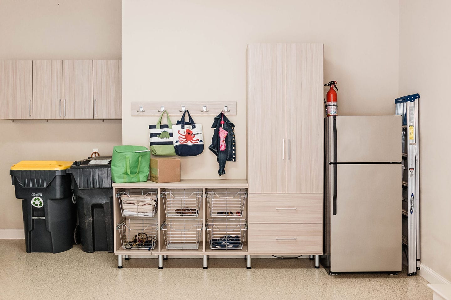 Garage Cabinets for smart storage.