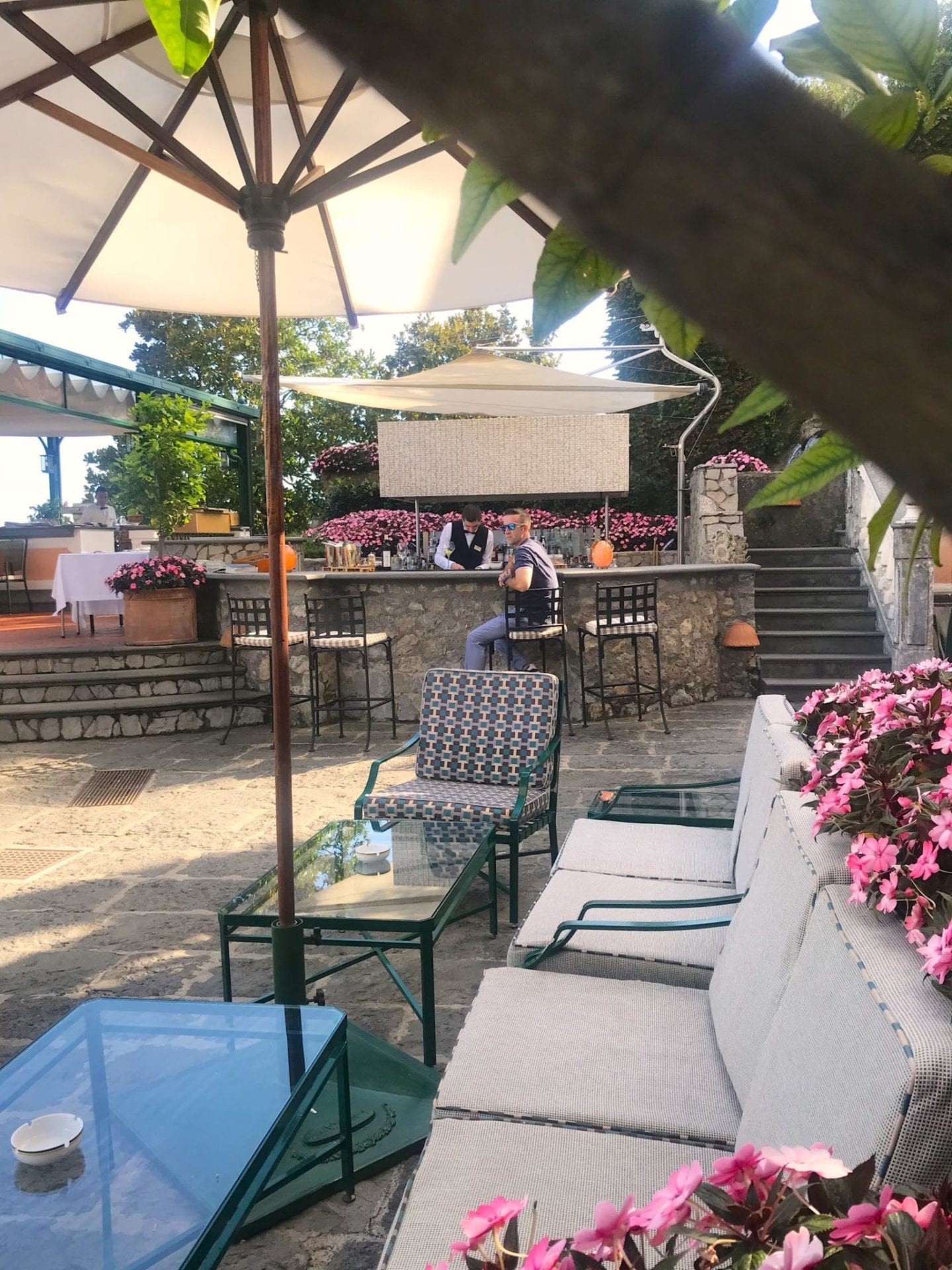 Palazzo Avino bar and restaurant reviews.