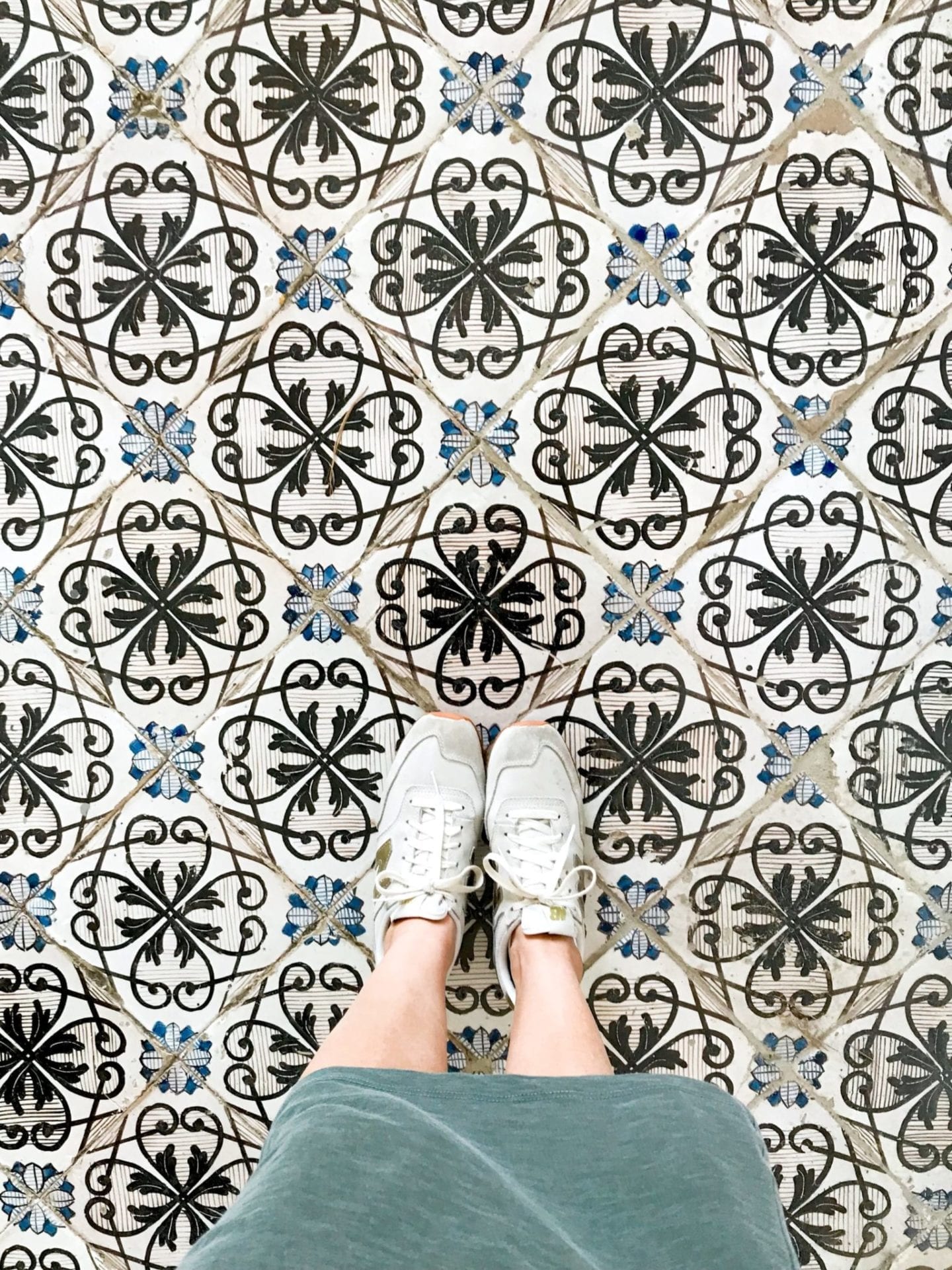 Tile work in Italy. Activities in Ravello, Italy.