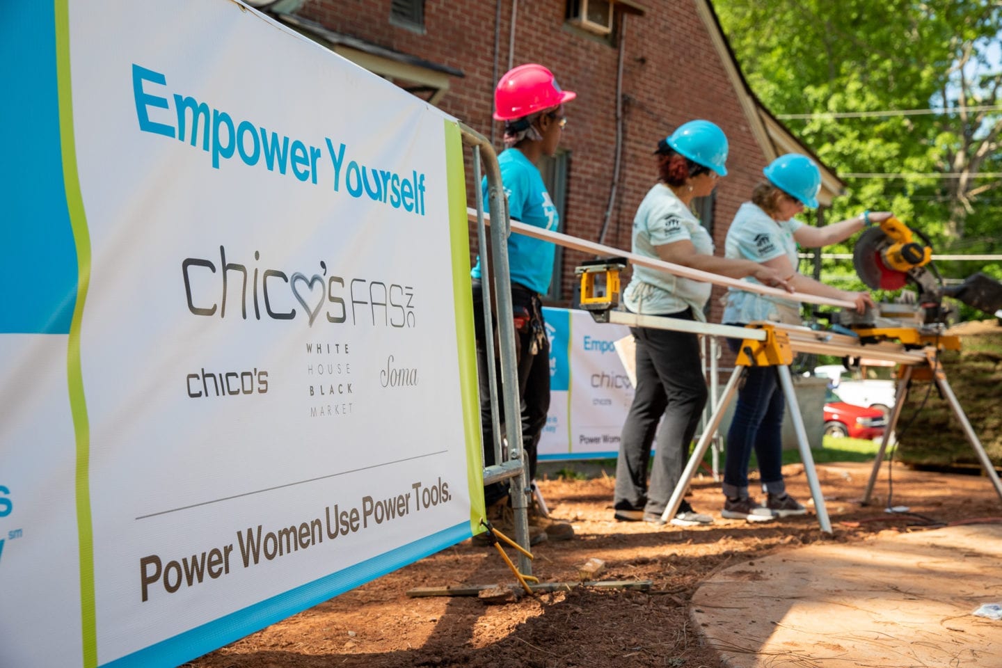 ATLANTA, GA, USA (04/24/2019)-Home is the Key Chico's FAS Inc. build day. ©Habitat for Humanity International/