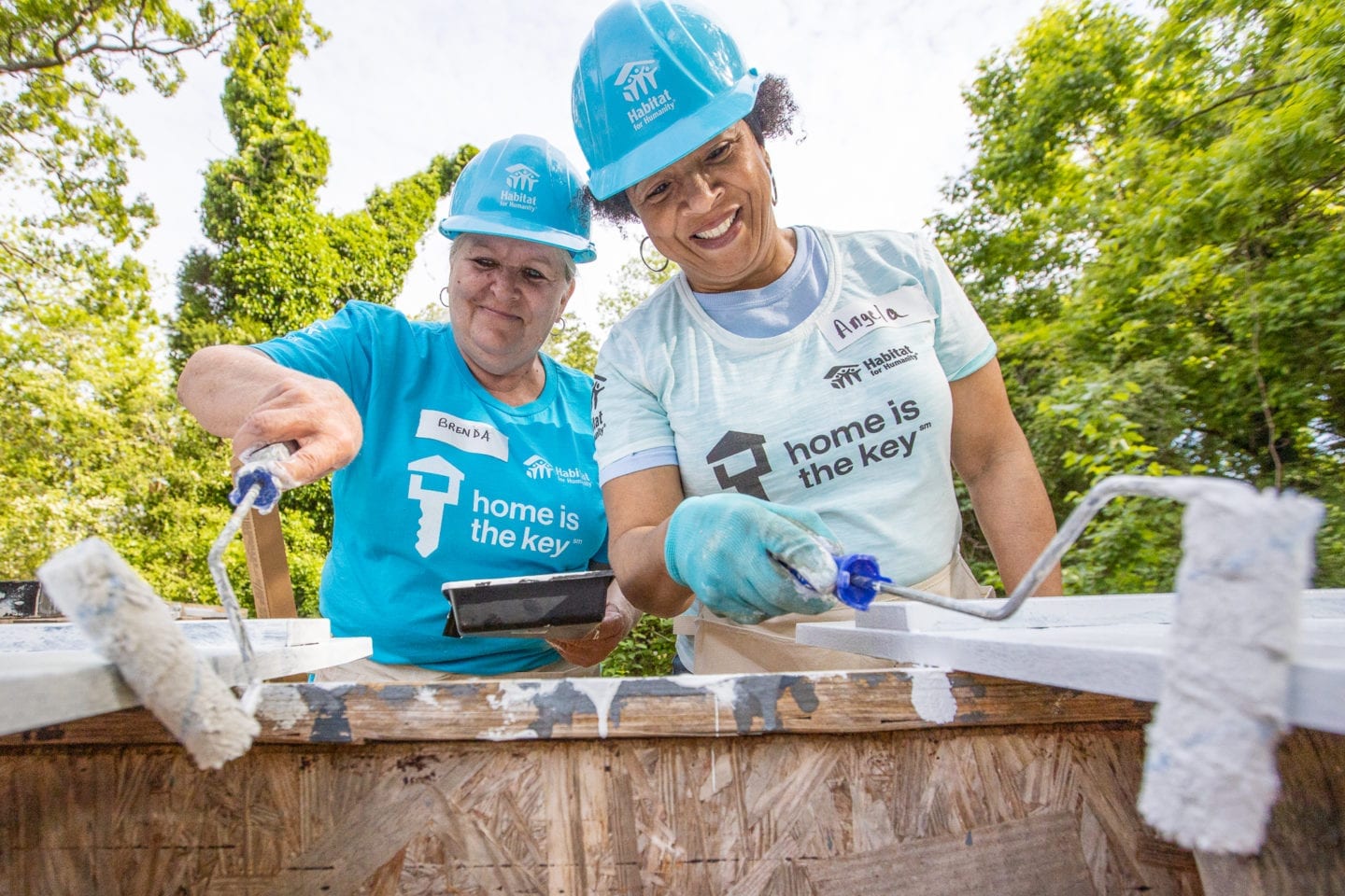 ATLANTA, GA, USA (04/24/2019)-Home is the Key Chico's FAS Inc. build day. ©Habitat for Humanity International/