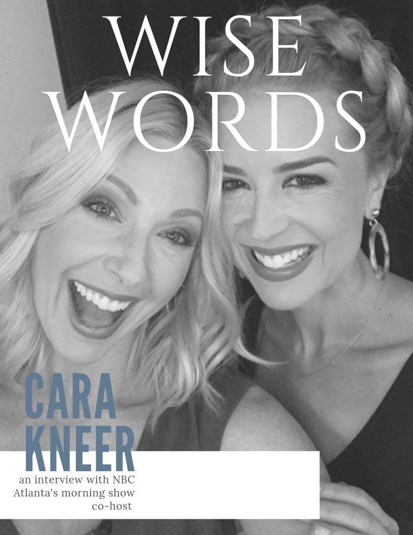 Wise Words from Woman. An interview with Cara Knee for BlueGrayGal.com.