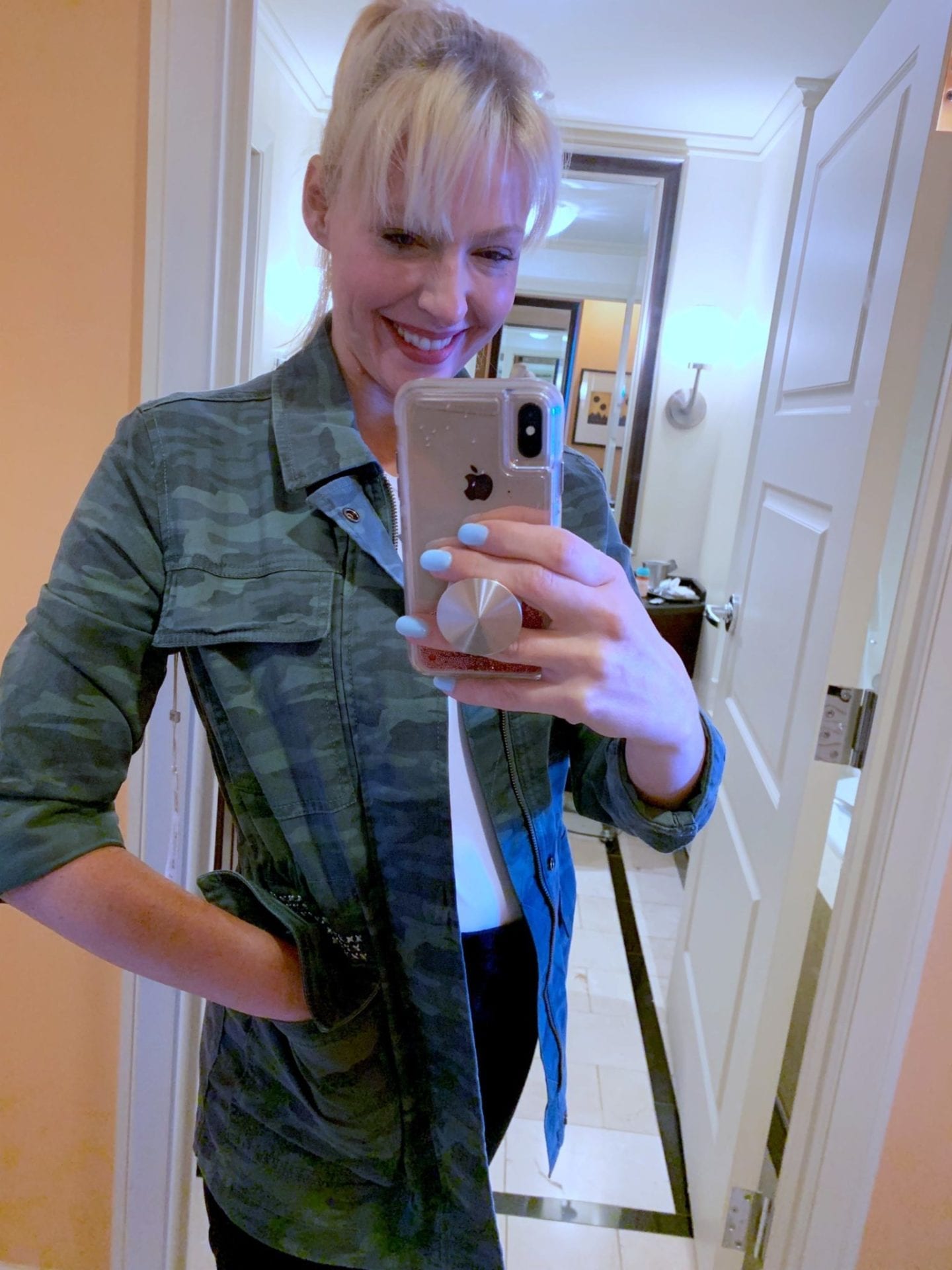 Nordstrom Jackets on sale. Green camo jacket.