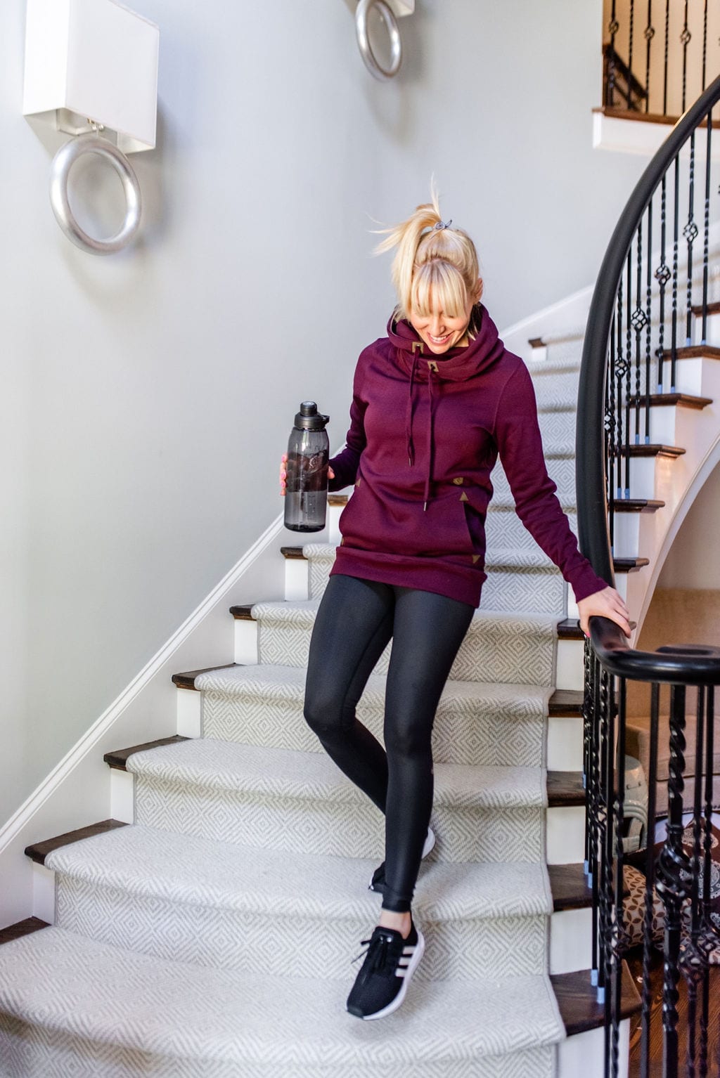 adidas leggings and hoodie