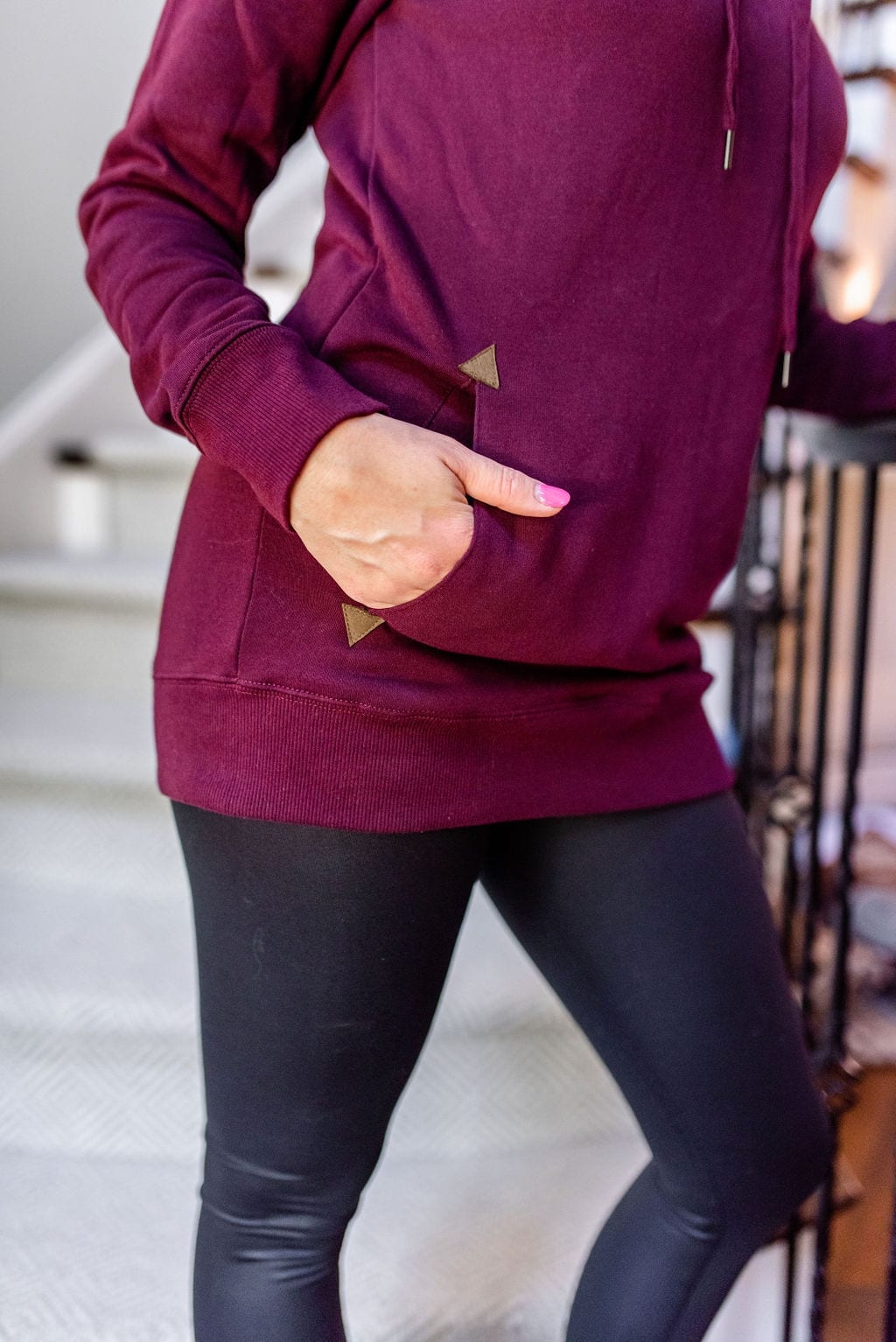 Hoodie Sweatshirt with Pocket.