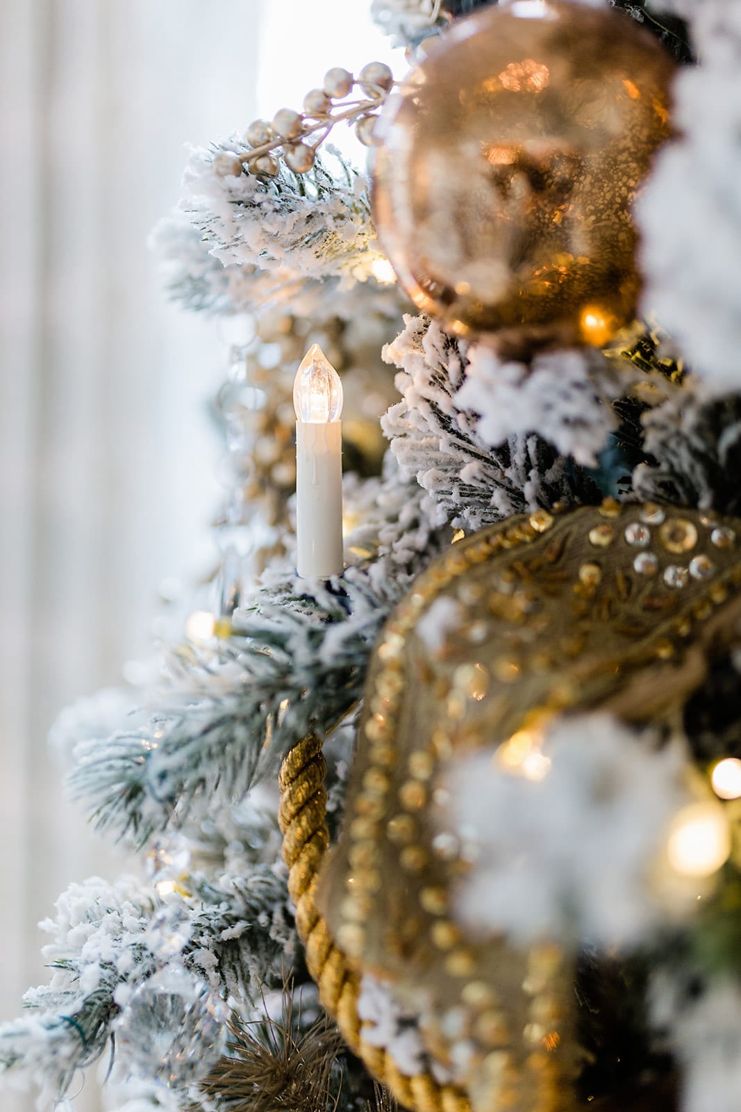 Fake Christmas Tree Candles.