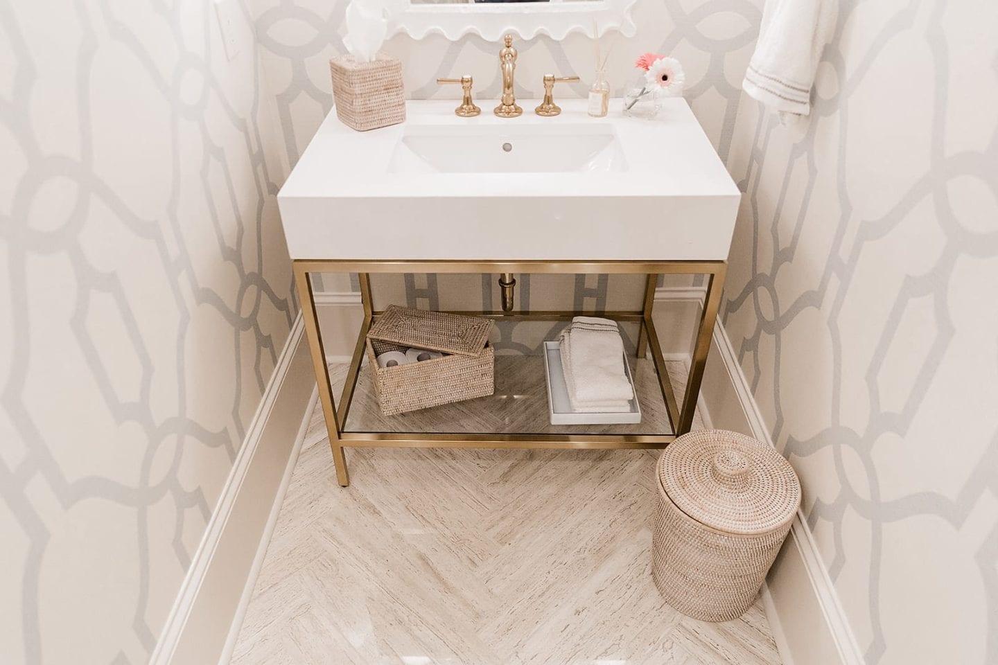 Restoration Hardware vanity