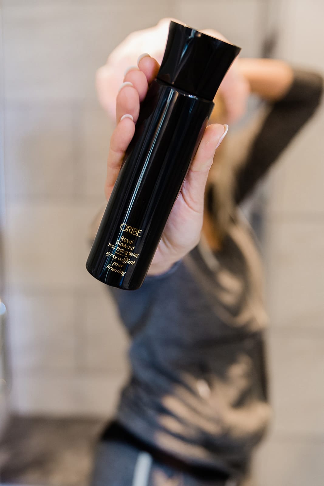 Lifestyle blogger, Kelly Page, for BlueGrayGal tries out the Oribe Bright Blonde shampoo, which is the Oribe purple shampoo, and provides Oribe reviews on other products like the Oribe Signature conditioner, and Oribe Royal Blowout.