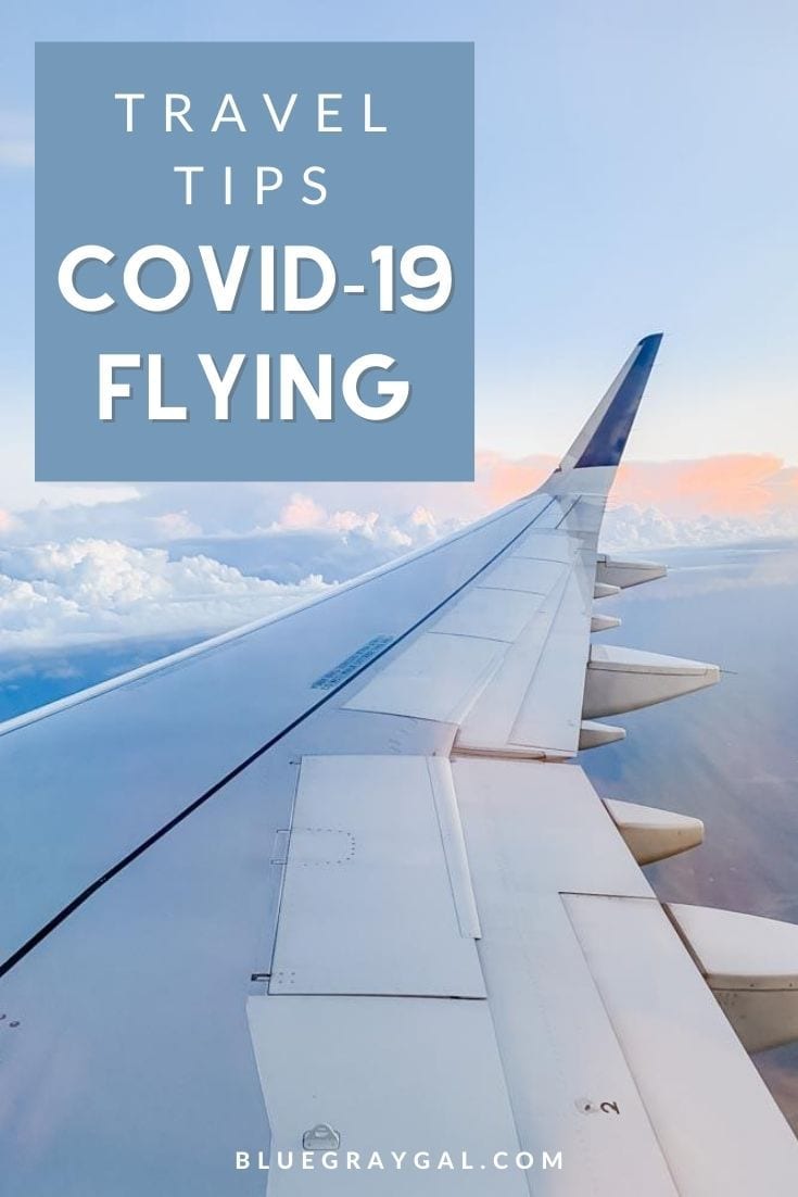 A review of flying during Coronavirus. Tips for how to fly safely and travel with kids during COVID 19.