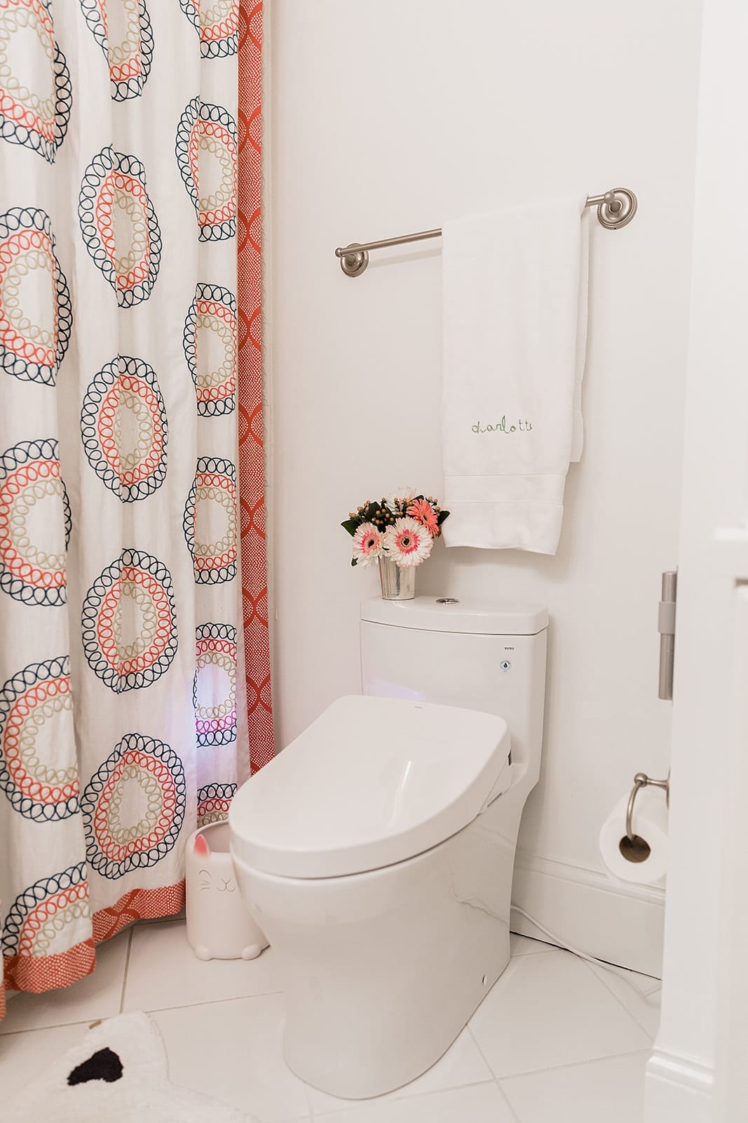Be “TOTO-ly” clean! We put in a TOTO Aquia IV WASHLET+ S550e in both our powder bathroom, and our daughter’s bathroom. Why? Because life w/ 3 busy kids make these bathroom areas, ahem, well-loved! Kids can rush through hand washing. This WASHLET+ model provides auto-open/close lid and auto-flush! No hands touching anything! Plus, I feel better knowing my little people get properly clean thanks to the bidet “services” of WASHLET 😉 Head to my website for all the details so you can get “TOTO-ly” clean, too!