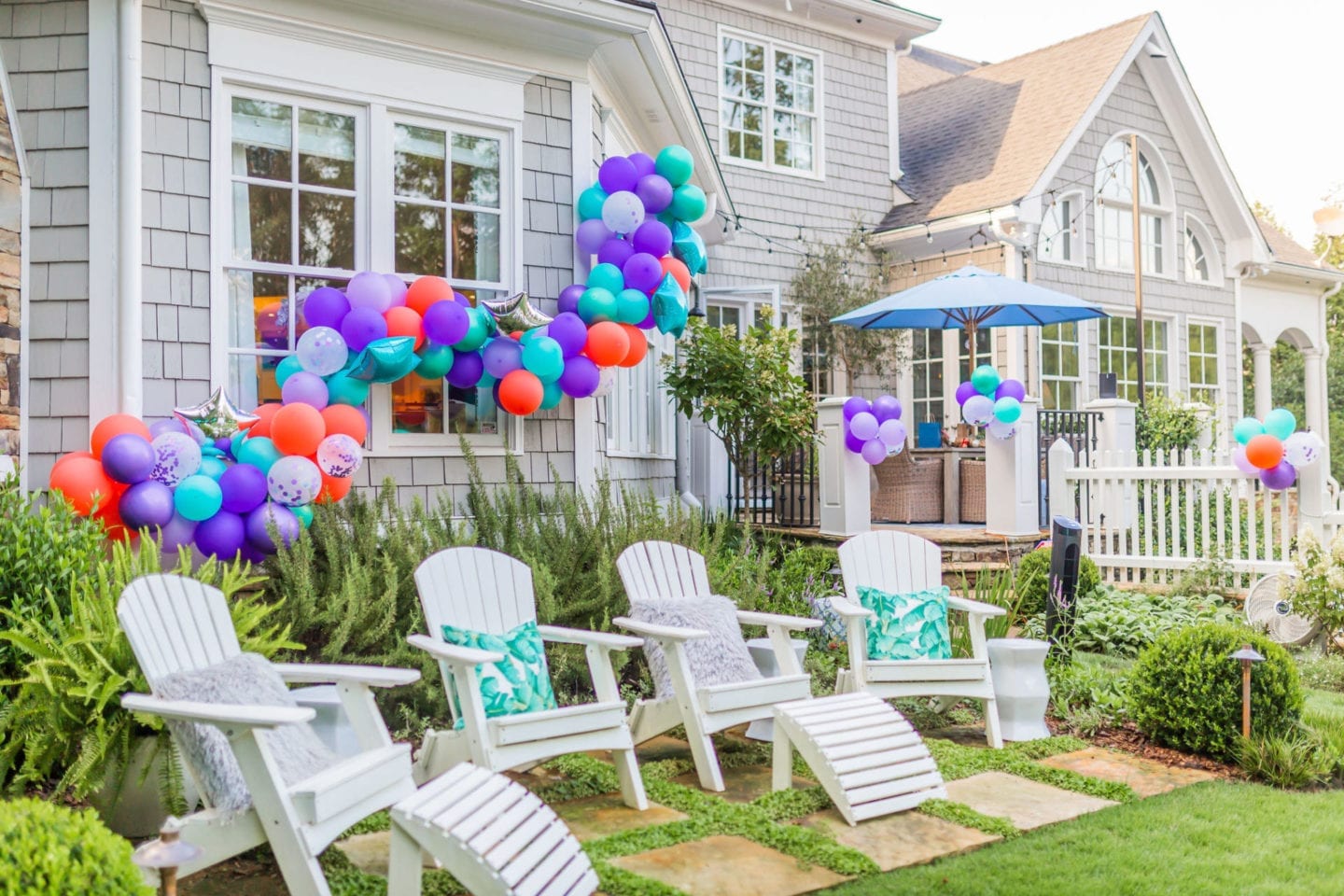 We threw a COVID surprise party for our daughter. To make it special we had awesome party balloon decorations! Sharing some fun balloon decoration ideas! I've linked everything used here for the balloon garland kit and a DIY balloon garland fun-filled party!
