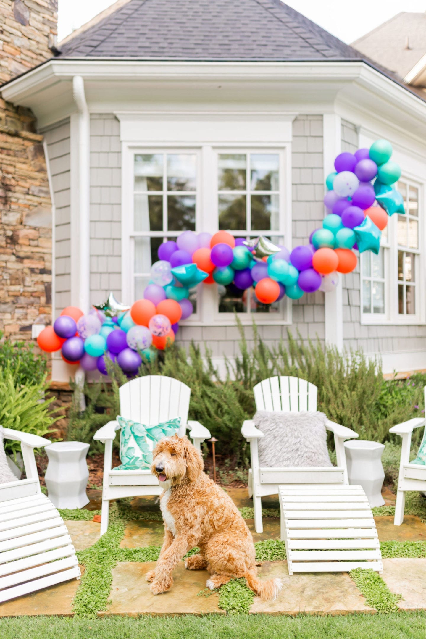 We threw a COVID surprise party for our daughter. To make it special we had awesome party balloon decorations! Sharing some fun balloon decoration ideas! I've linked everything used here for the balloon garland kit and a DIY balloon garland fun-filled party!