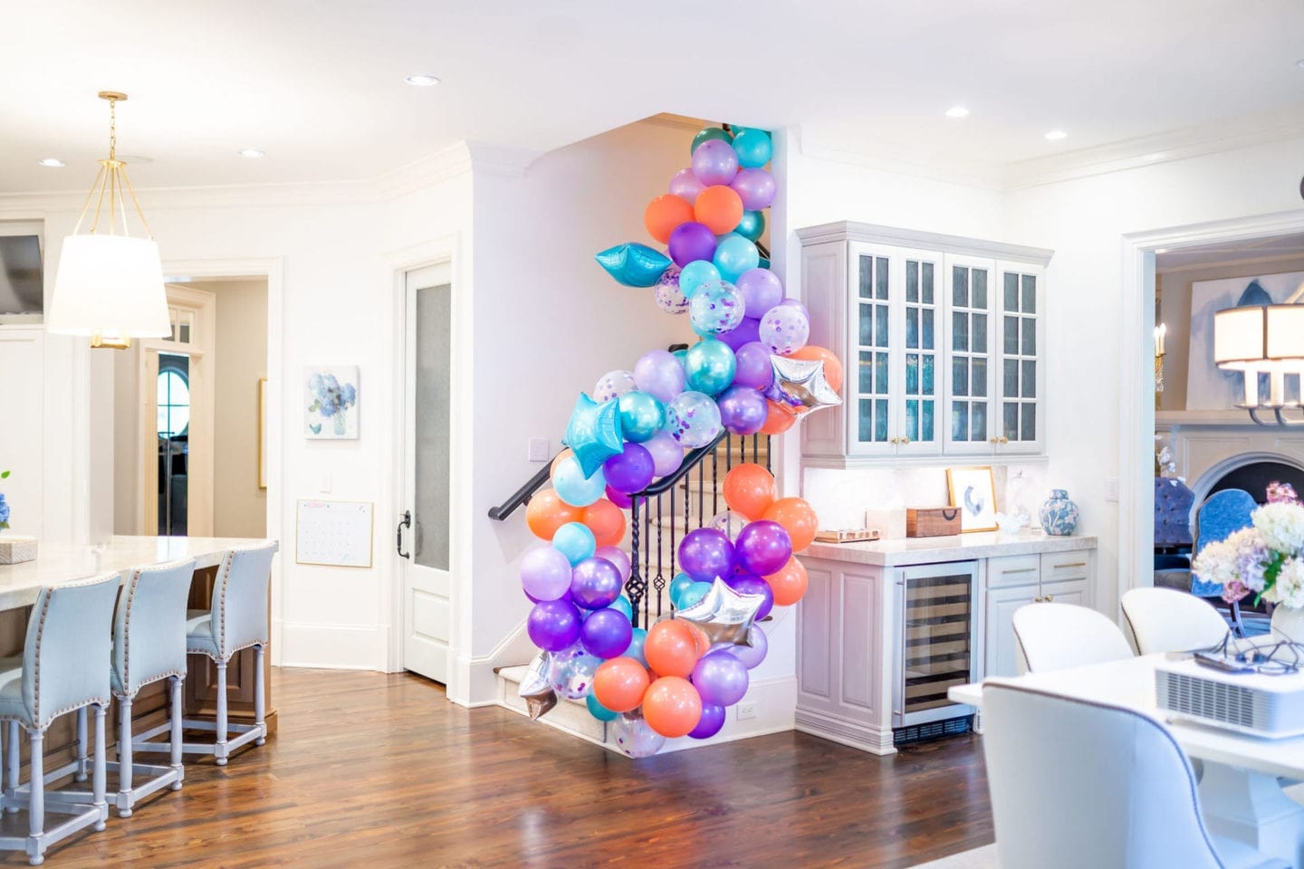 We threw a COVID surprise party for our daughter. To make it special we had awesome party balloon decorations! Sharing some fun balloon decoration ideas! I've linked everything used here for the balloon garland kit and a DIY balloon garland fun-filled party!