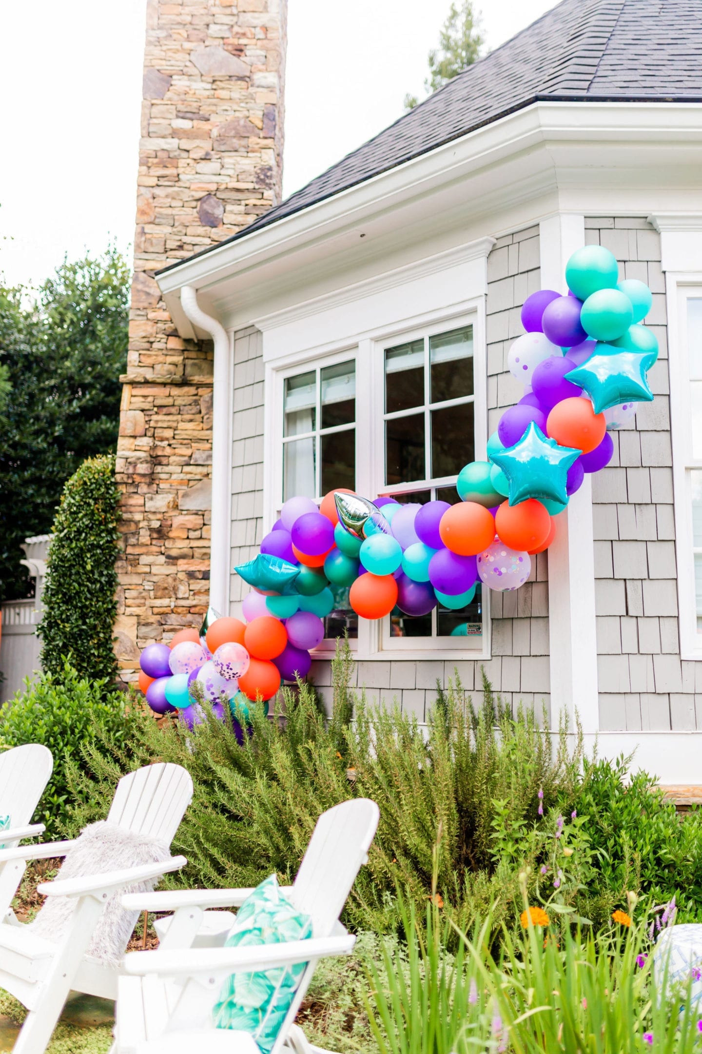 We threw a COVID surprise party for our daughter. To make it special we had awesome party balloon decorations! Sharing some fun balloon decoration ideas! I've linked everything used here for the balloon garland kit and a DIY balloon garland fun-filled party!