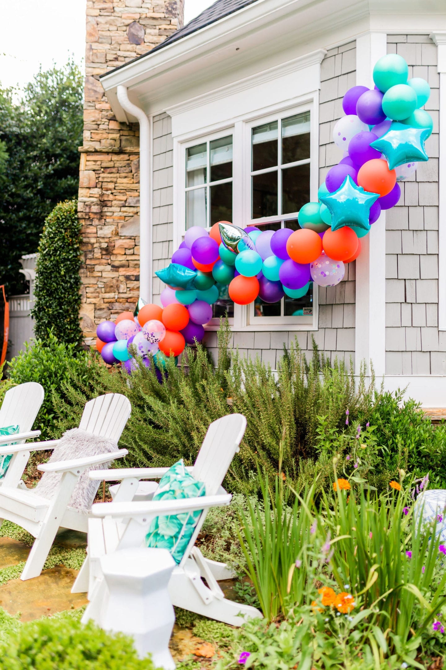 We threw a COVID surprise party for our daughter. To make it special we had awesome party balloon decorations! Sharing some fun balloon decoration ideas! I've linked everything used here for the balloon garland kit and a DIY balloon garland fun-filled party!