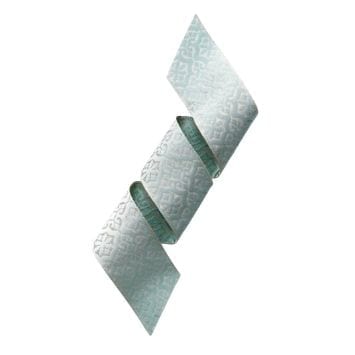 Blue Christmas Tree Ribbon