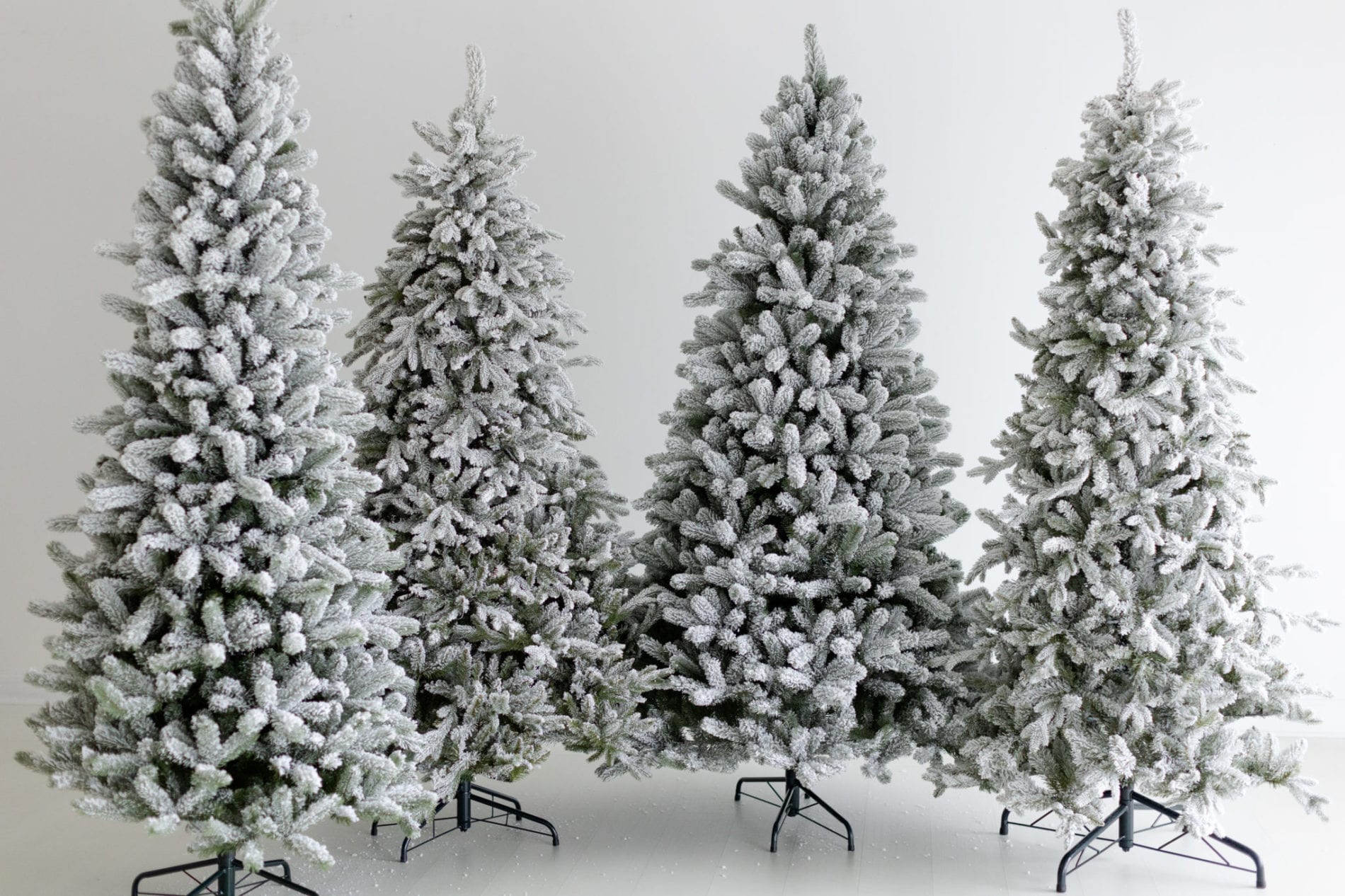 What's the Difference?! Find the Perfect holiday flocked Christmas tree